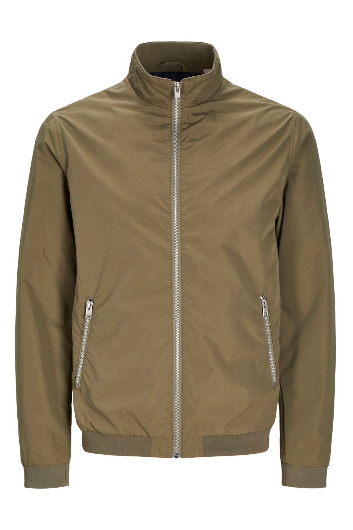 ژاکت مردانه یقه ایستاده مدل Bomber - Mash جک اند جونز کت Jack & Jones