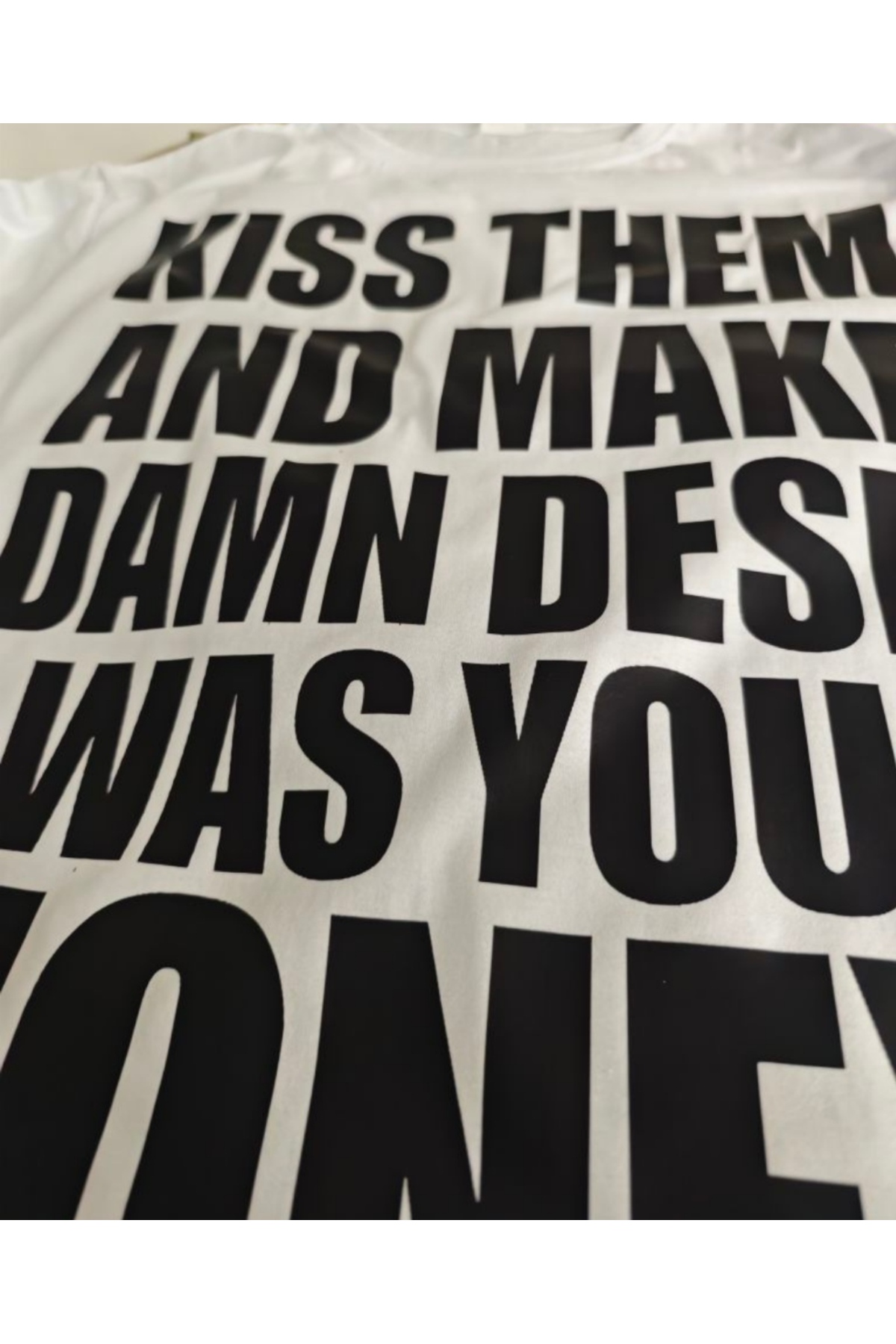 StartMore Lolita Kiss Them And Make Damn Honey Baskılı Tişört T-Shirt Dtf Vintage Y2K Harajuka Tee görsel 2