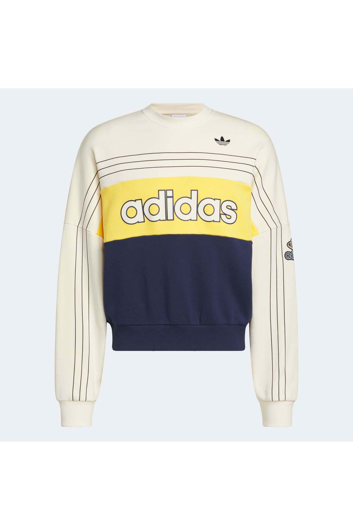 adidas Varsity Crew Unisex Yetişkin Spor Sweatshirt KS8191 görsel 5