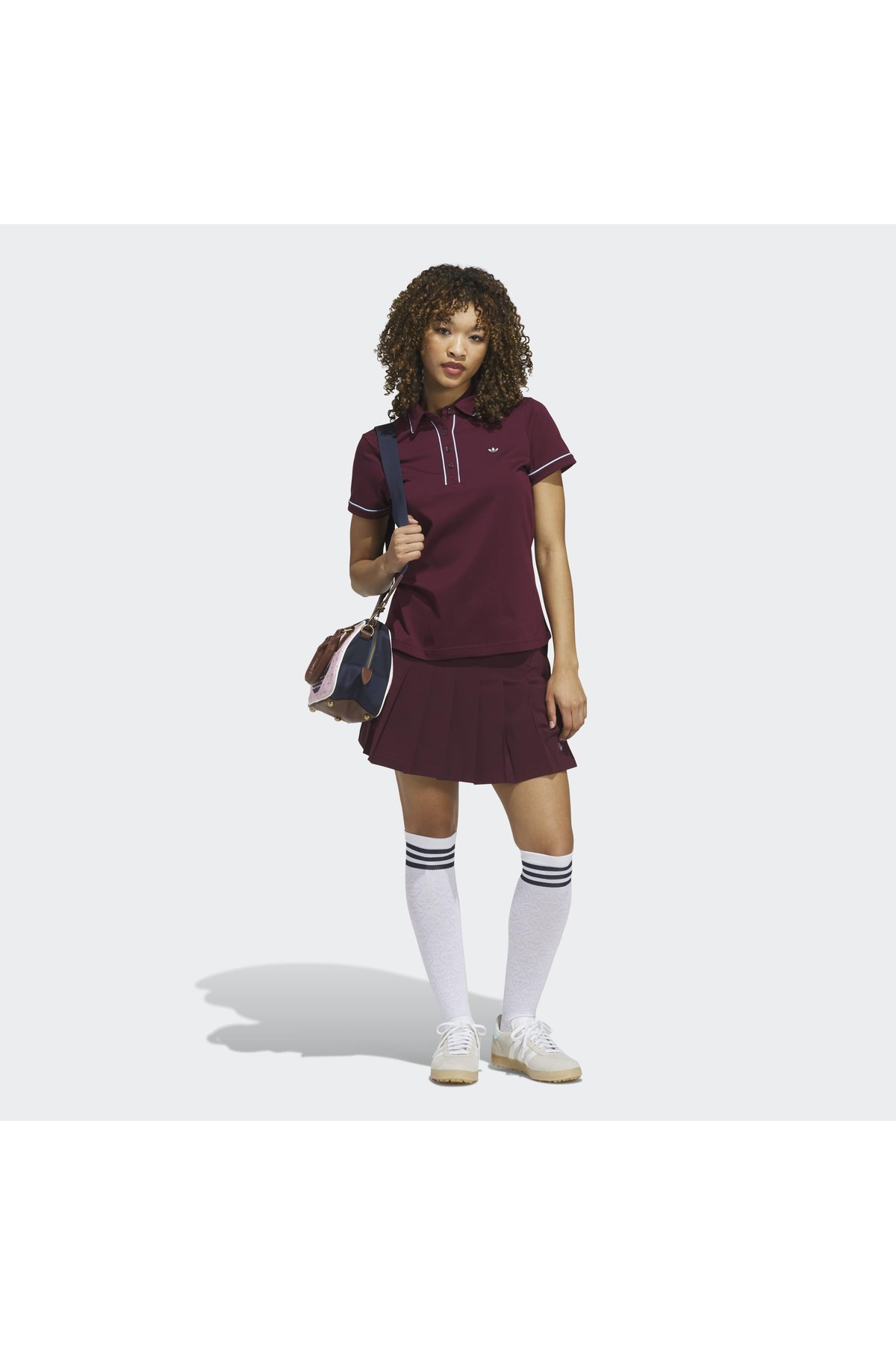 adidas F Solid Polo W Kadın Spor T-shirt KS5717 görsel 3