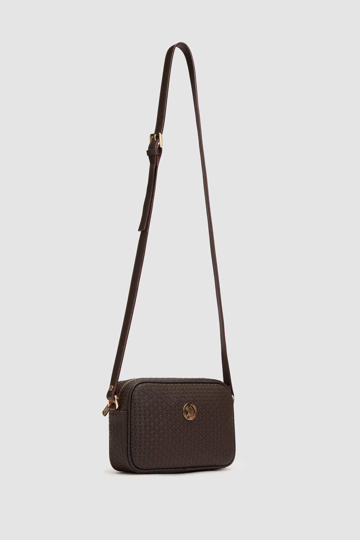 U.S. Polo Assn. Kadın Kahverengi Çapraz Çanta 50293694-VR029 görsel 2