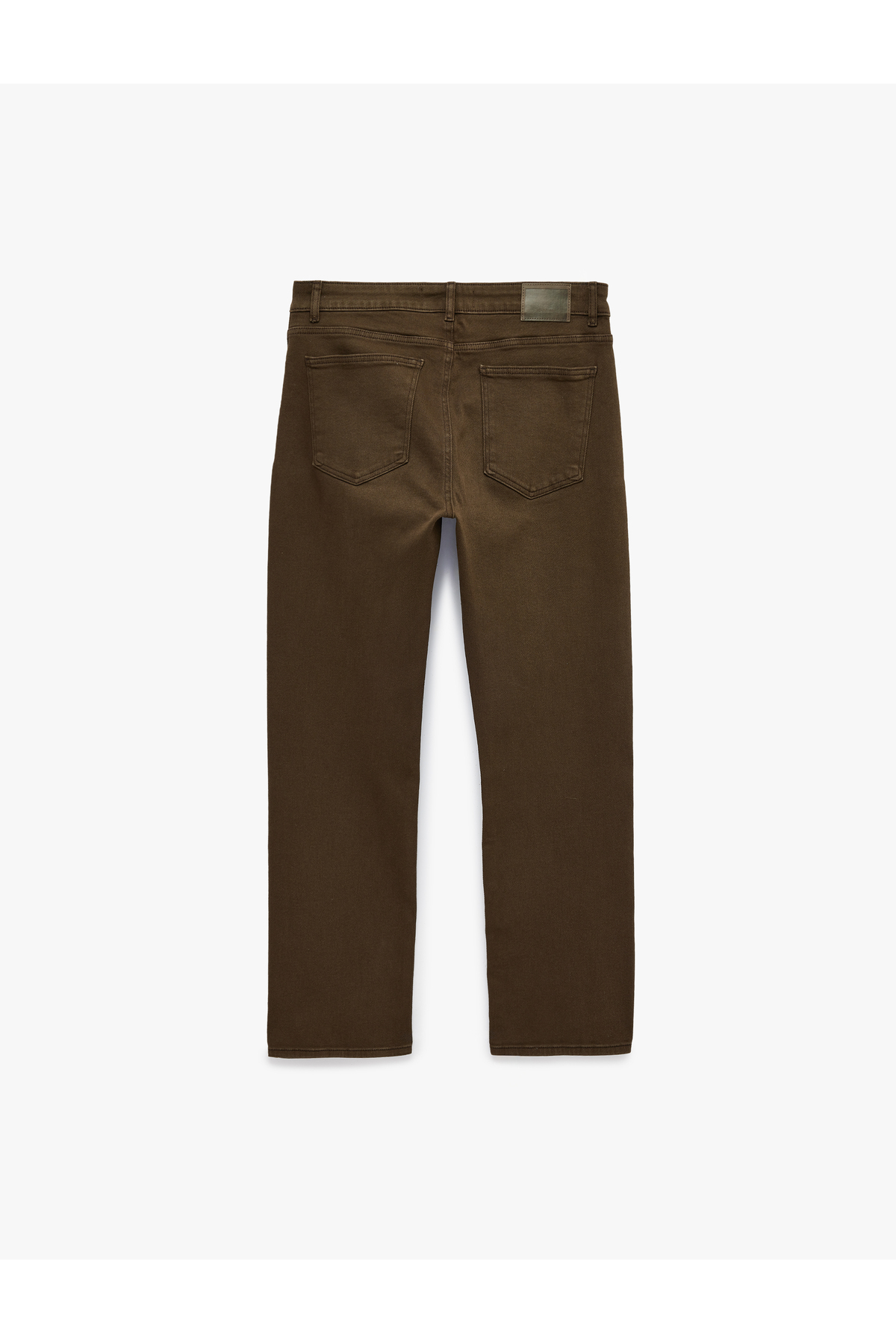 Koton Normal Bel Pamuklu Straight Fit Jean Pantolon - Mark Jean görsel 4