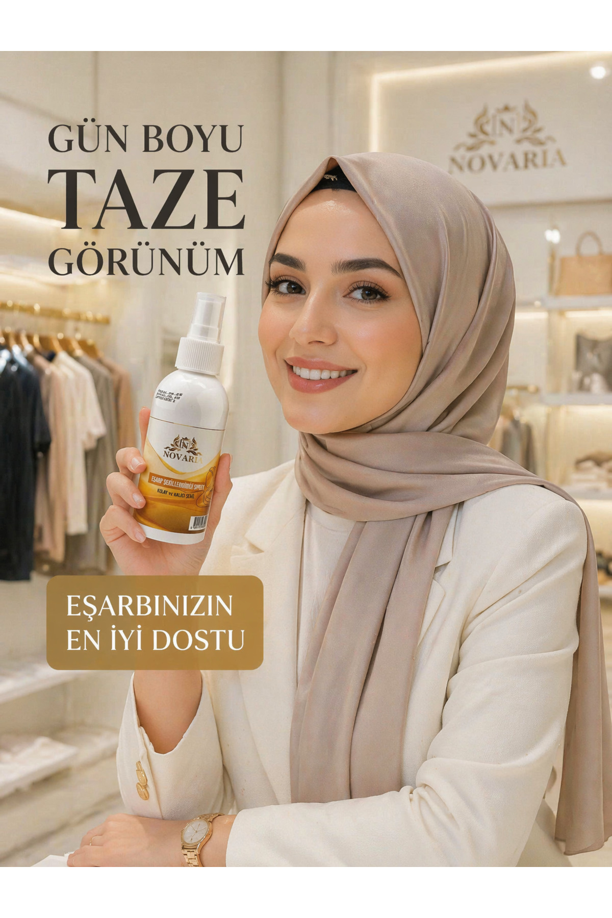 Gün Boyu Kalıcı Eşarp ve Şal Şekillendirici Sprey — TYC6EACEBB058C70EB1161400 — تصویر 6 از 8