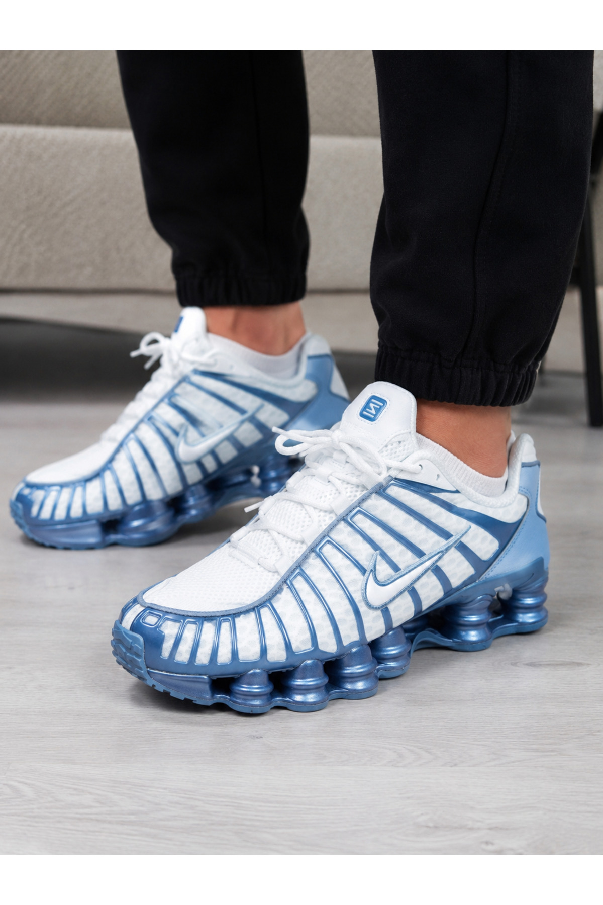 Nike Shox TL WMNS 'Work Blue' unisex sneaker ayakkabı ASLAN SPORT