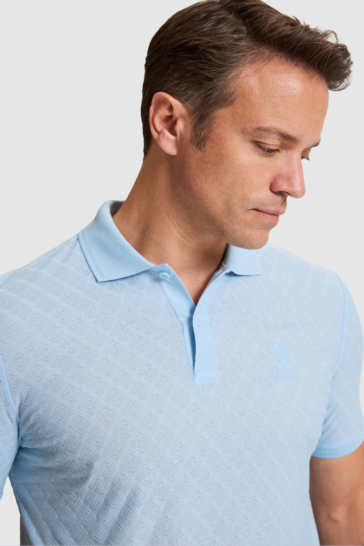 پولوشرت مردانه یقه پلو | یو اس پولو U.S. Polo Assn. 50322563 TR - تصویر 2