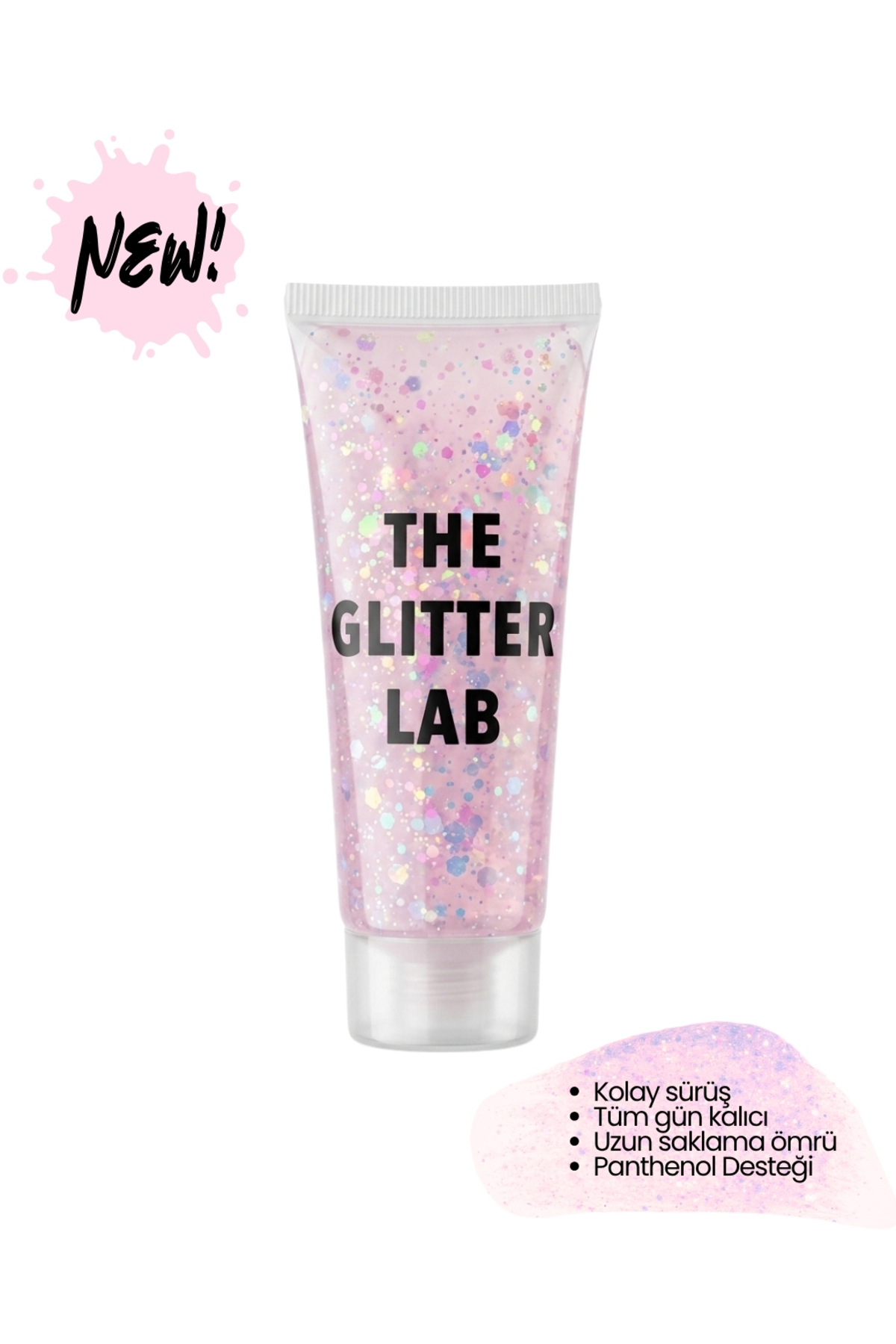 The Glitter Lab Jel Formlu Saç Glitterı — saç2