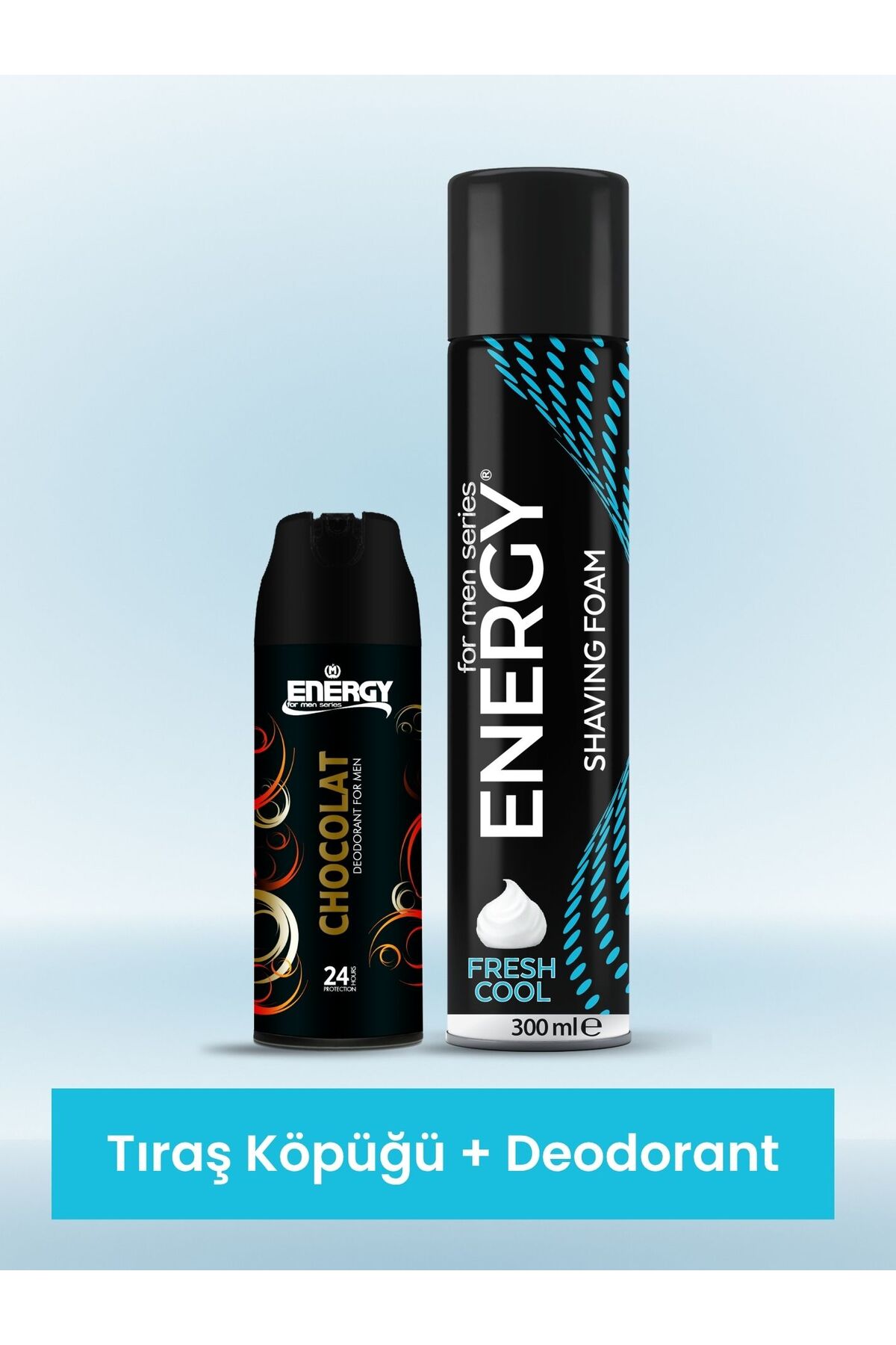 Energy Tıraş Köpüğü 300ml 'Erkek Deodorant Hediye' — TYC0WXILUN171799784983955