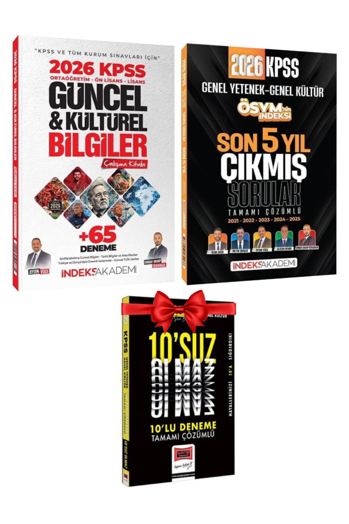 İndeks Akademi KPSS 2026 Güncel Kültürel Bilgiler-65 Deneme
