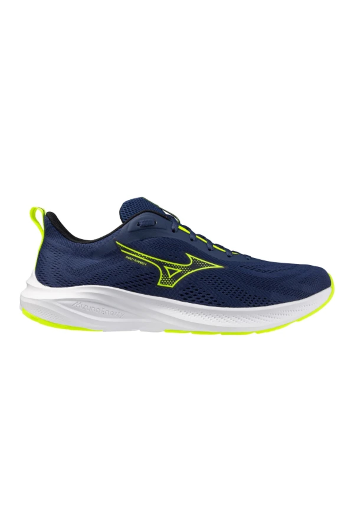 MIZUNO Enerzy Runnerz 2 Erkek Koşu Ayakkabısı Lacivert / Sarı görsel 6