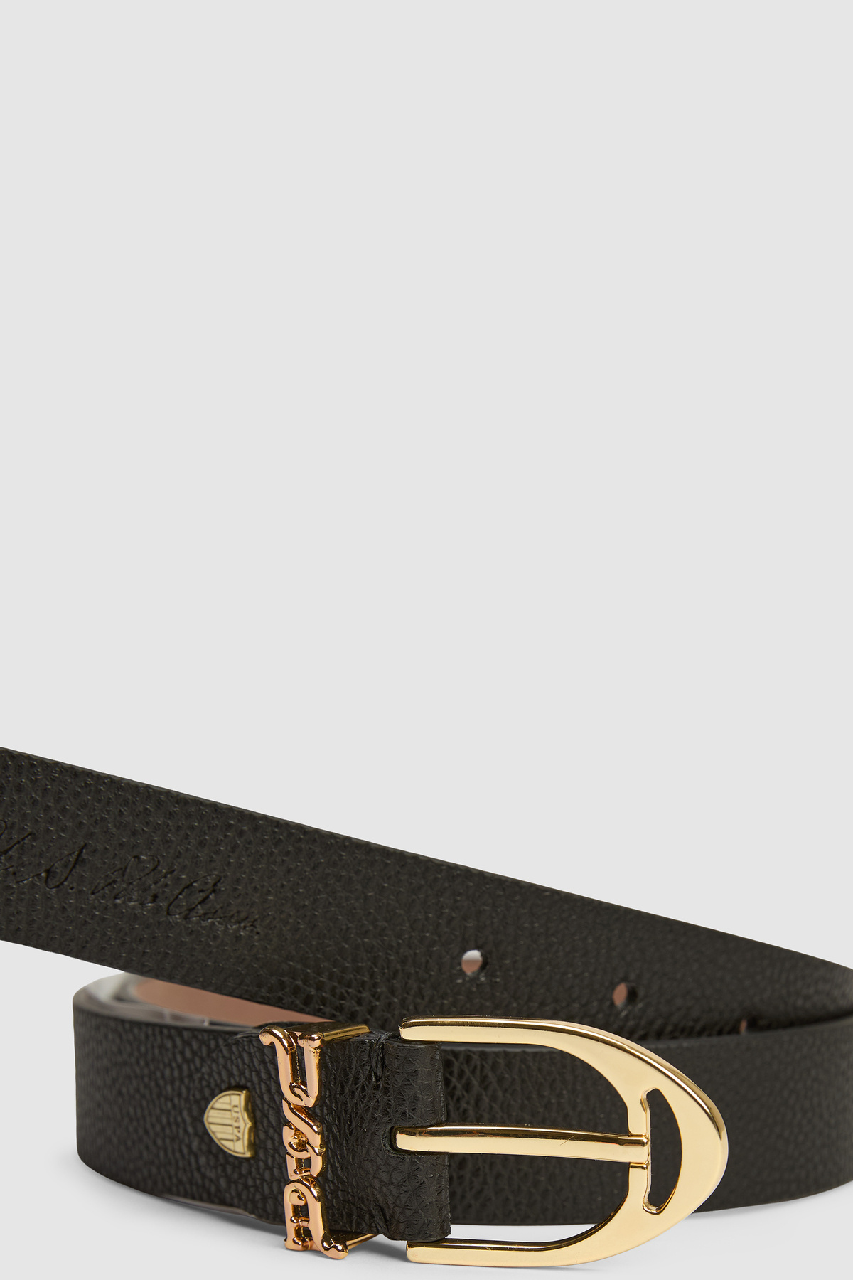 U.S. Polo Assn. Kadın Siyah Kemer 50324854-VR046 görsel 4