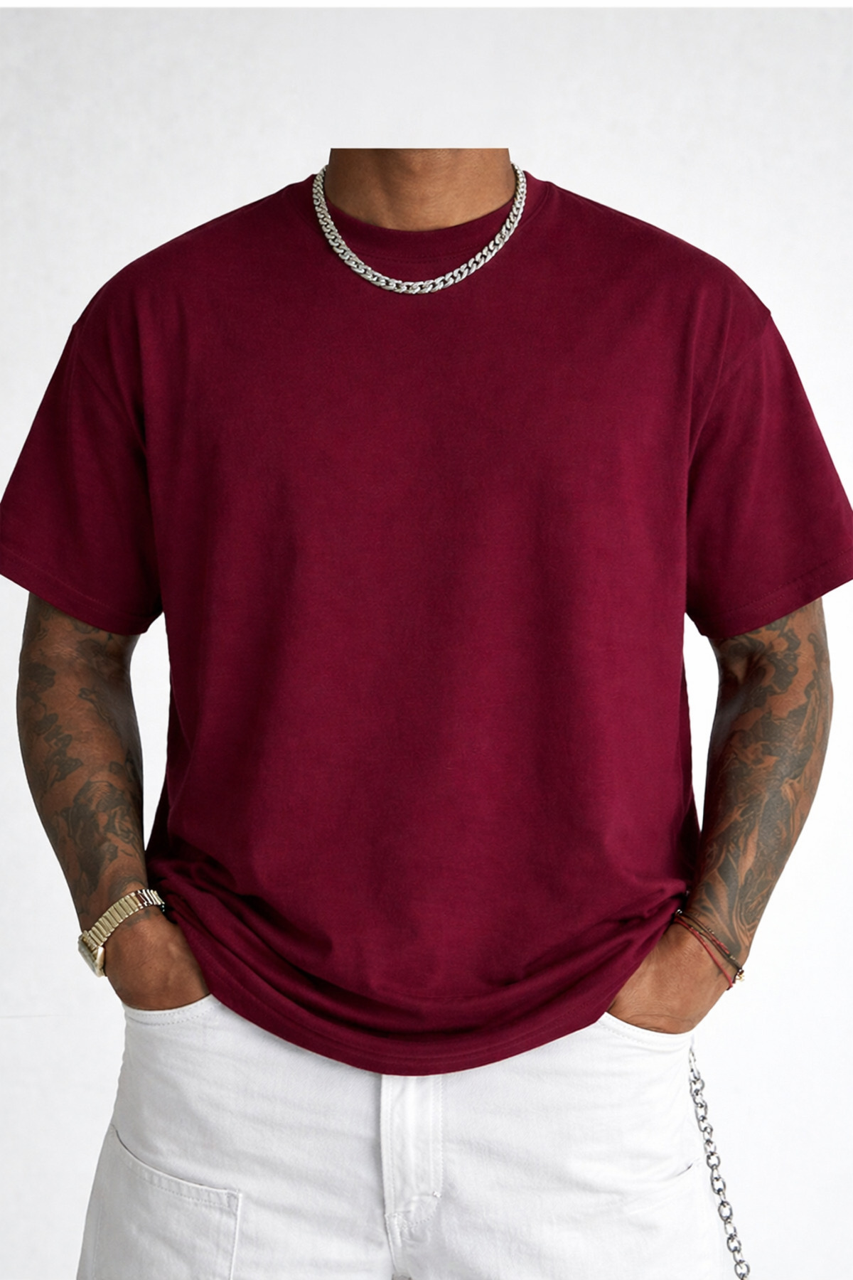 VEK Kuman Savaşçı Özel Tasarım Oversize T-Shirt %100 Pamuk görsel 2