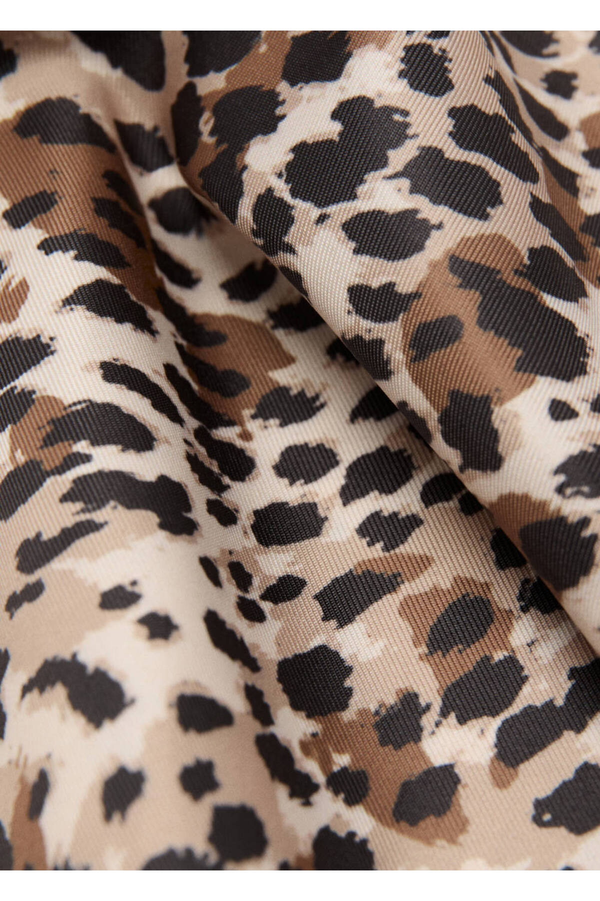 MANGO Woman Leopar desenli şal