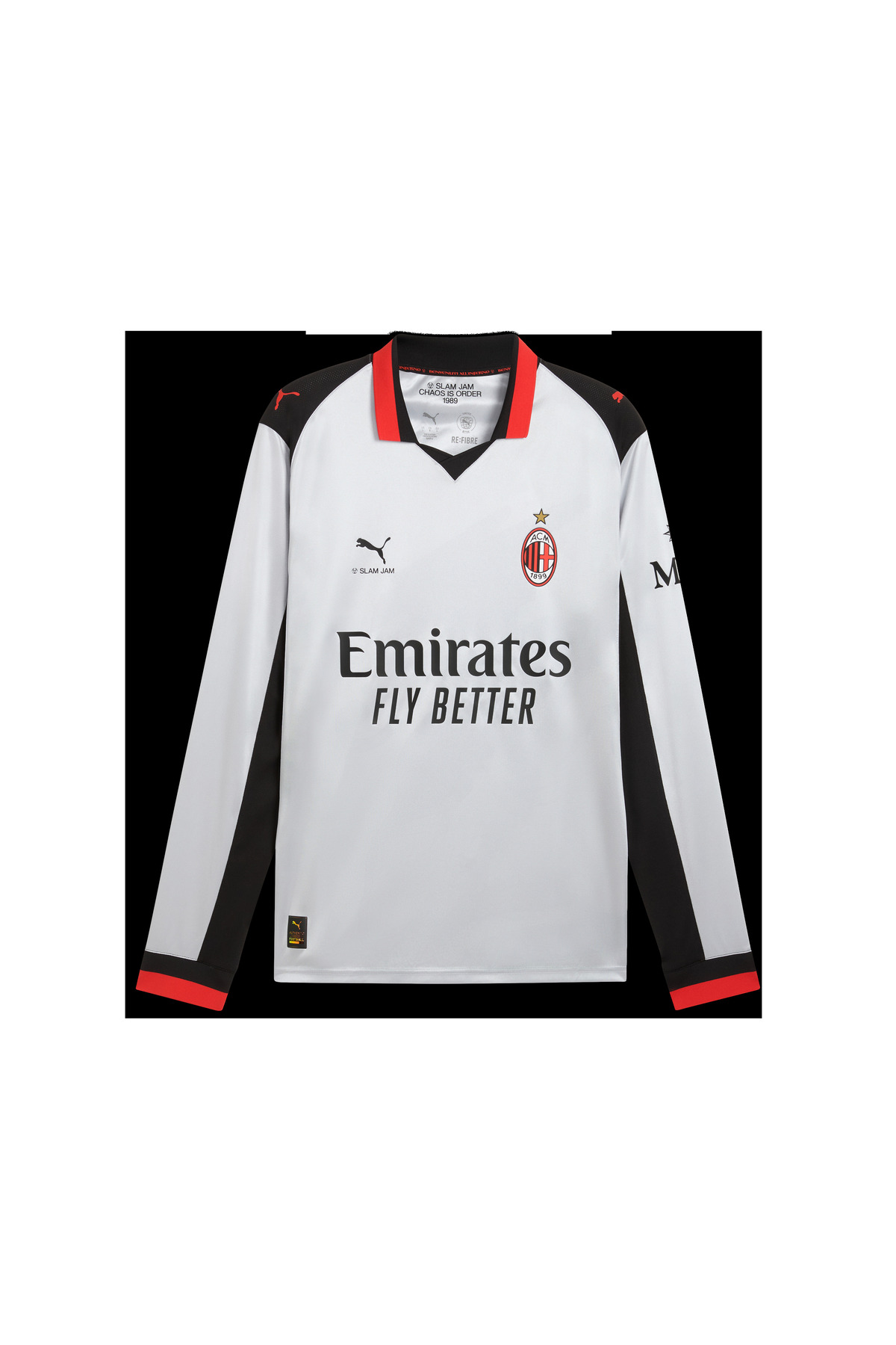 Puma ACM X Slam Jam Jersey LS AC Milan Uzun Kollu Forma - Fiyatı