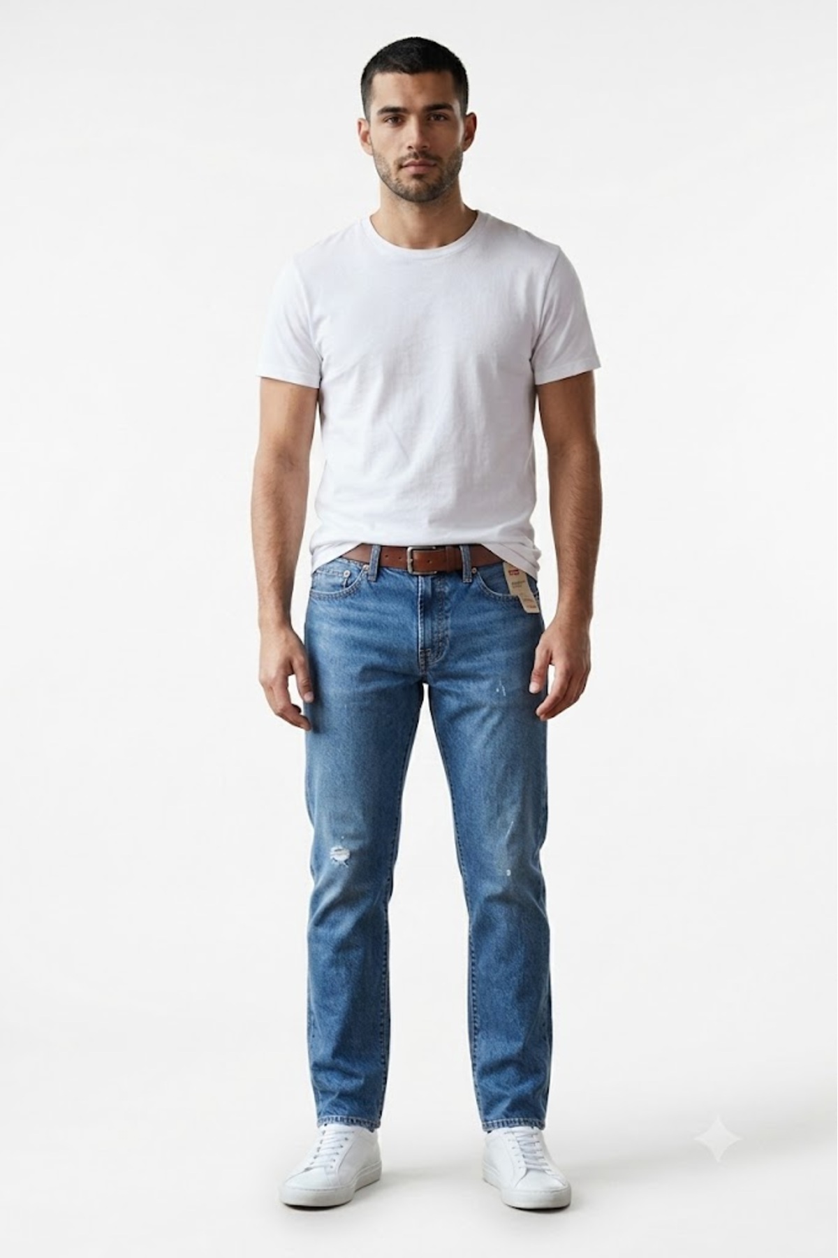 شلوار جین مردانه اسلیم فیت با جزئیات پاره ۵۴۶۳، کد ۵۱۱ لیوایز شلوار جین Levi's