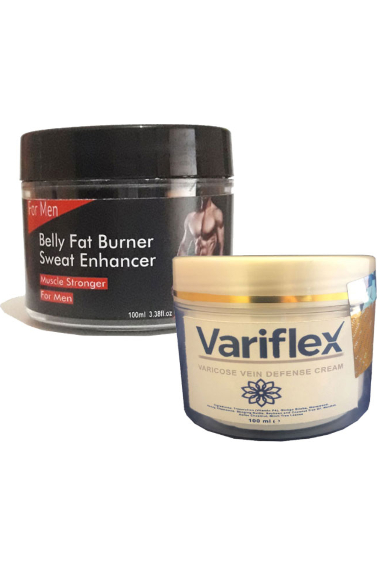 Bezos Variflex Varislerinize Krem 100 ml + Erkeklere Eelhoe Fatburnerman Krem — LMVXGU-EYF-17053-JIYA01