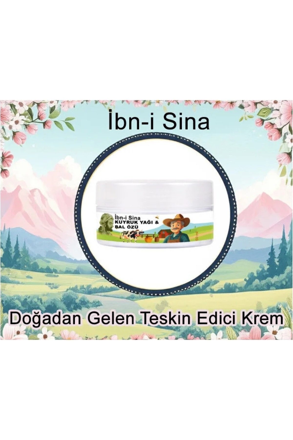 Ibn-I Sina Vücudunuza Teskin Edici Kuyruk Yağı&bal Özü Bakım Kremi 50 ml x 2 Ad + Çörek Otu Yağ ile — GU-EYF-21818-NIDA01 — تصویر 4 از 4