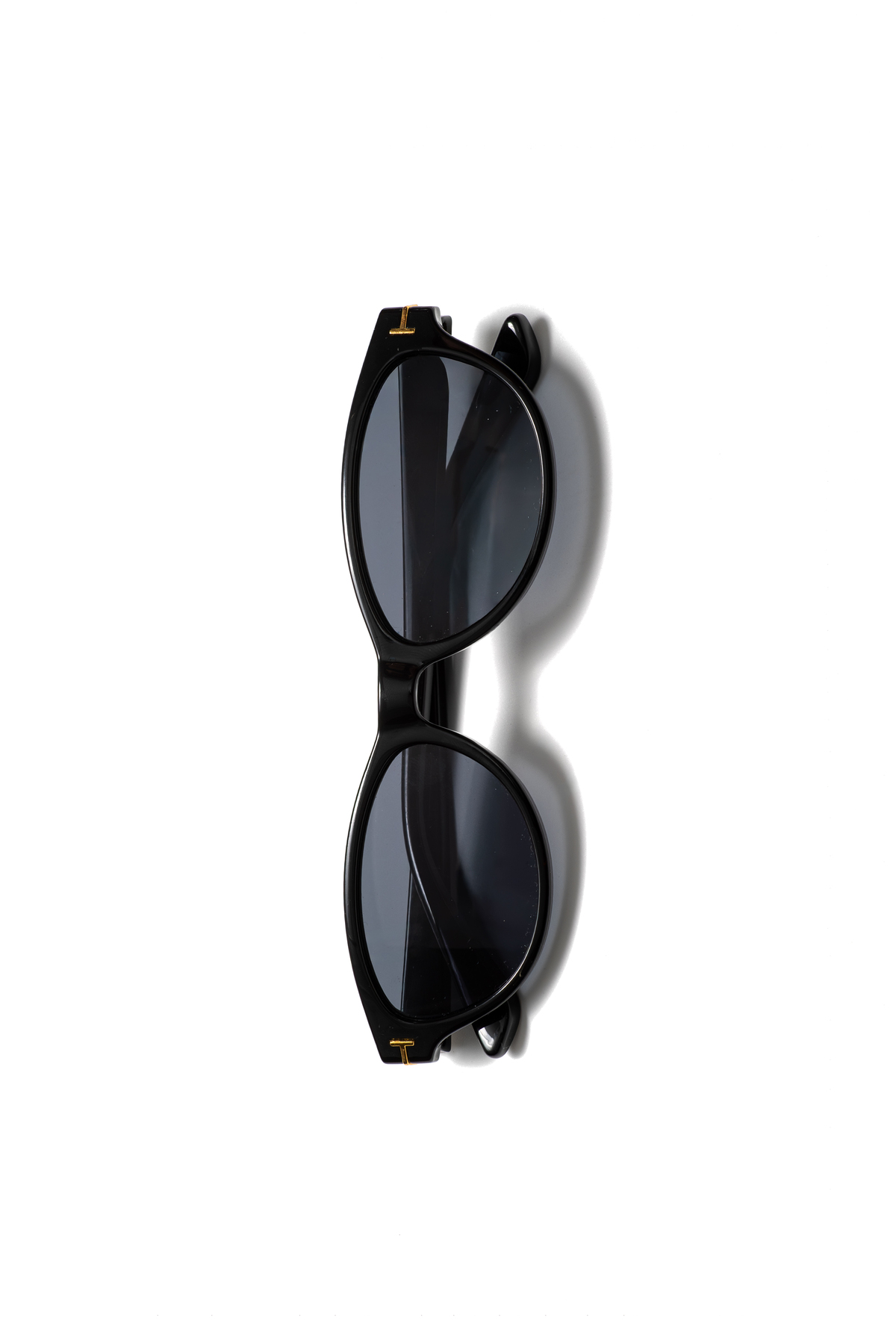 REN EYEWEAR Tessa Kadın Güneş Gözlüğü Oval Kedi Gözü Siyah 50 Ekartman Gold Detaylı YENİ Sezon görsel 4