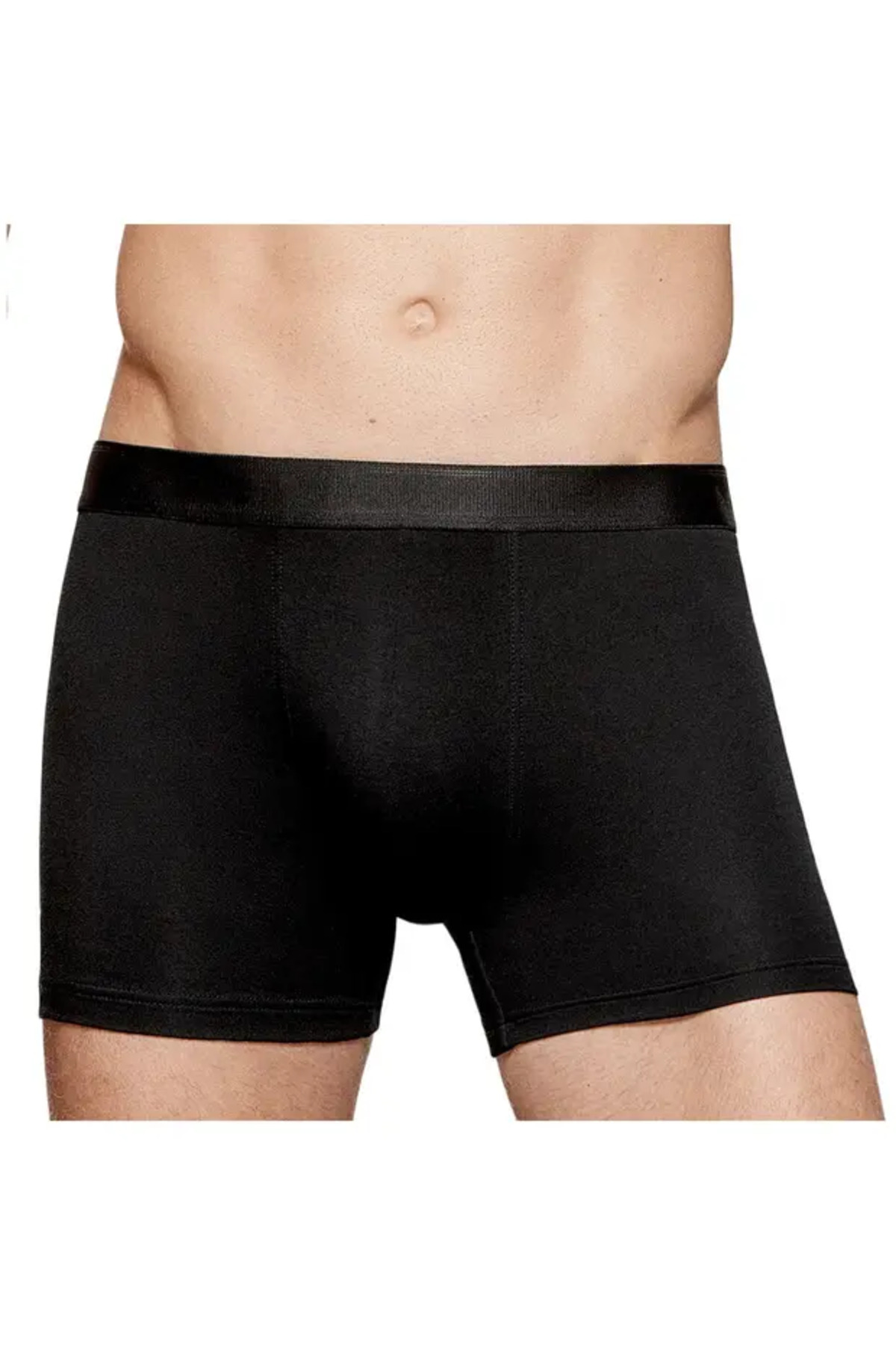 BLACK SWALLOW Erkek 10'lu Fırsat Ürünü Bel Lastikli Ekonomik Paket Likralı Boxer ( 1 BEDEN BUYUK TERCİH EDEBİLİRSİNİZ)-SM görsel 3