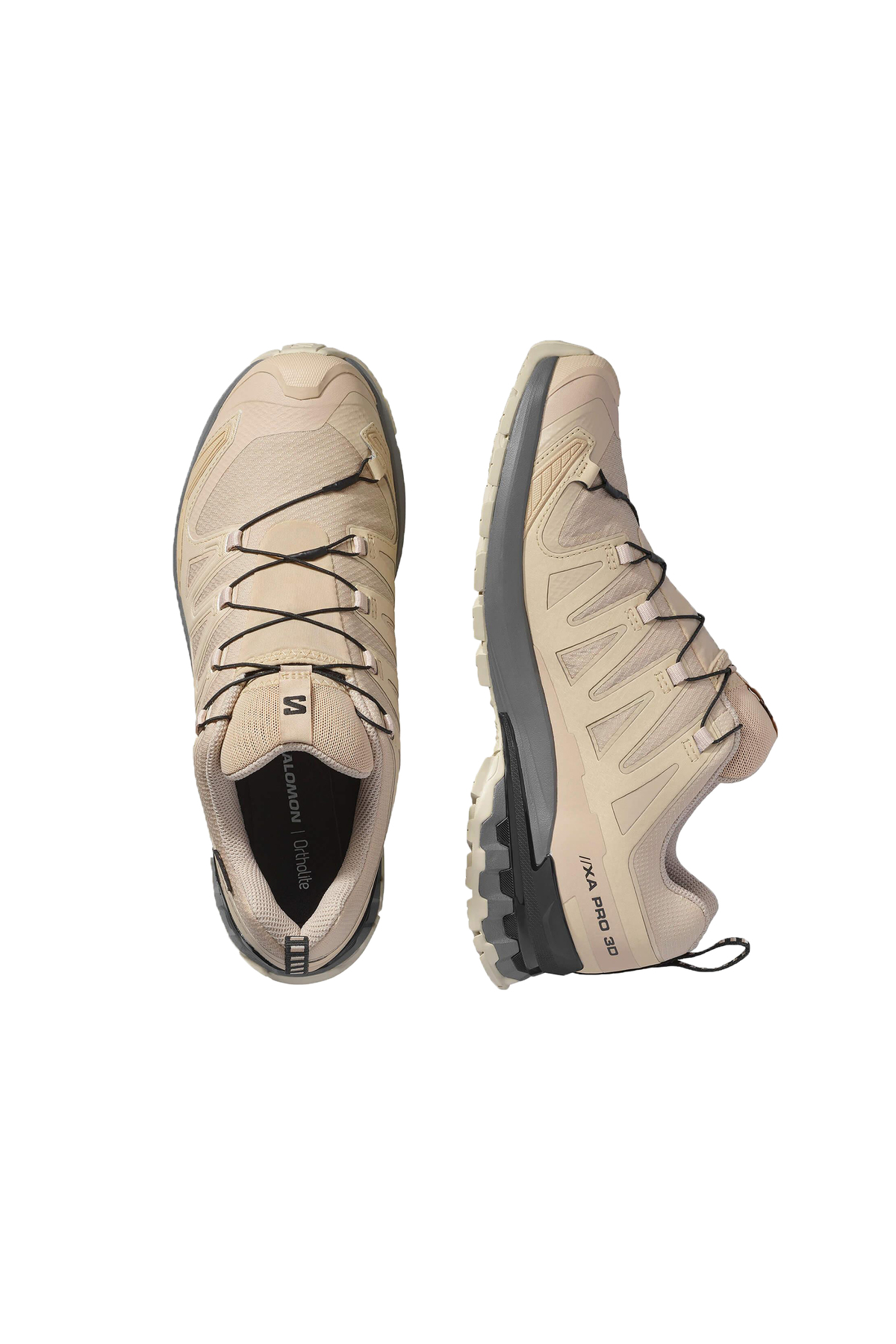 Salomon Xa Pro 3D V9 Gore-Tex Erkek Outdoor Ayakkabısı Bej görsel 4