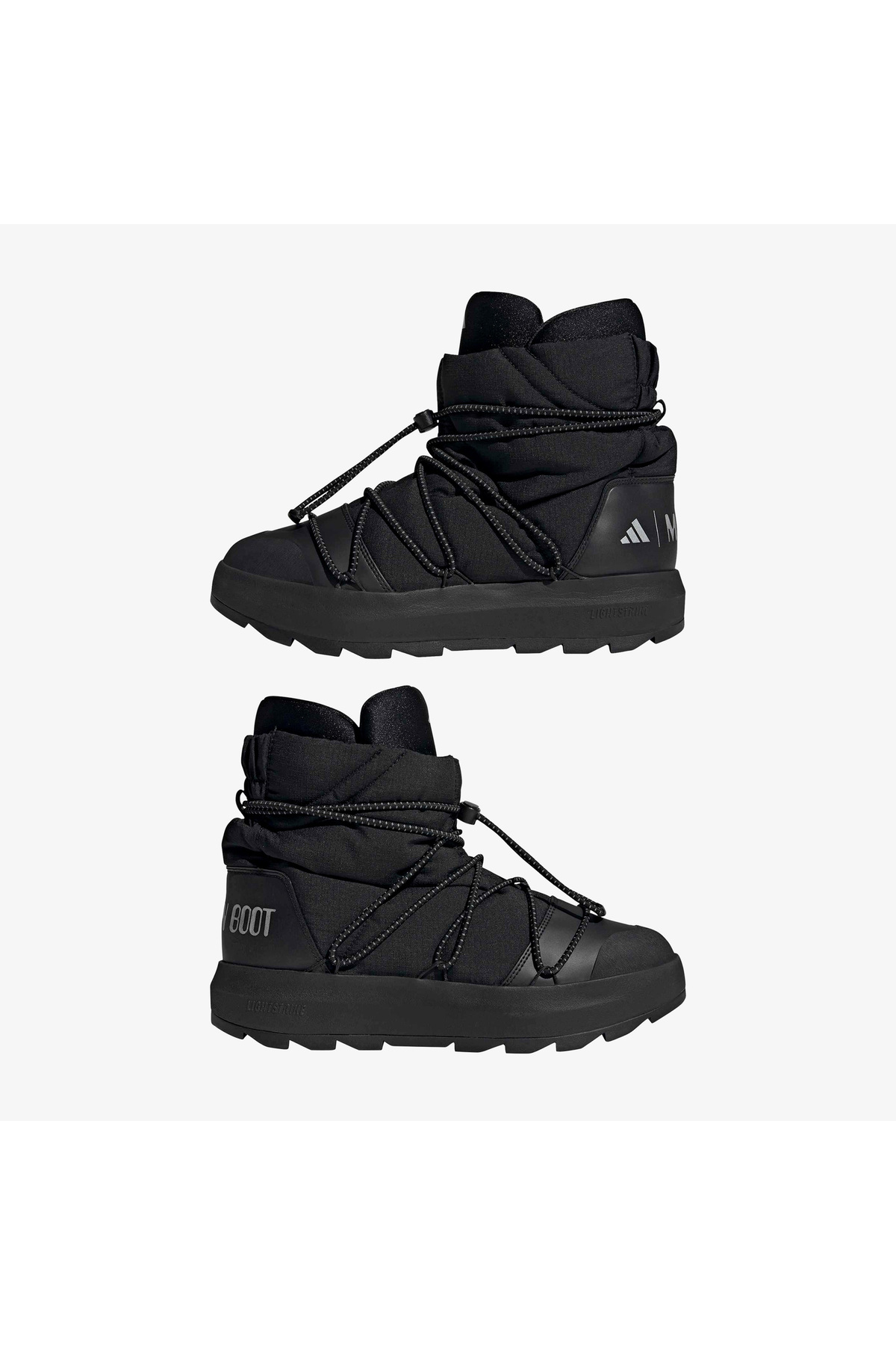 adidas x Moonboot ACE Unisex Siyah Sneaker görsel 6