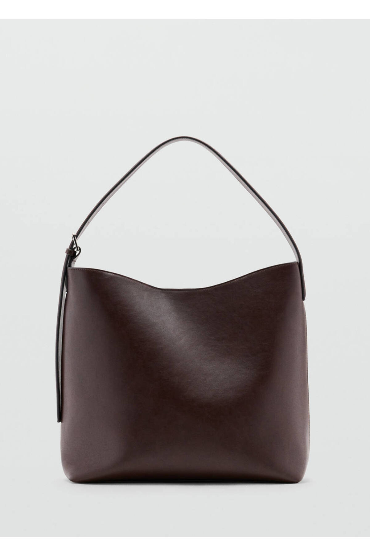 MANGO Woman Tokalı bucket çanta görsel 2