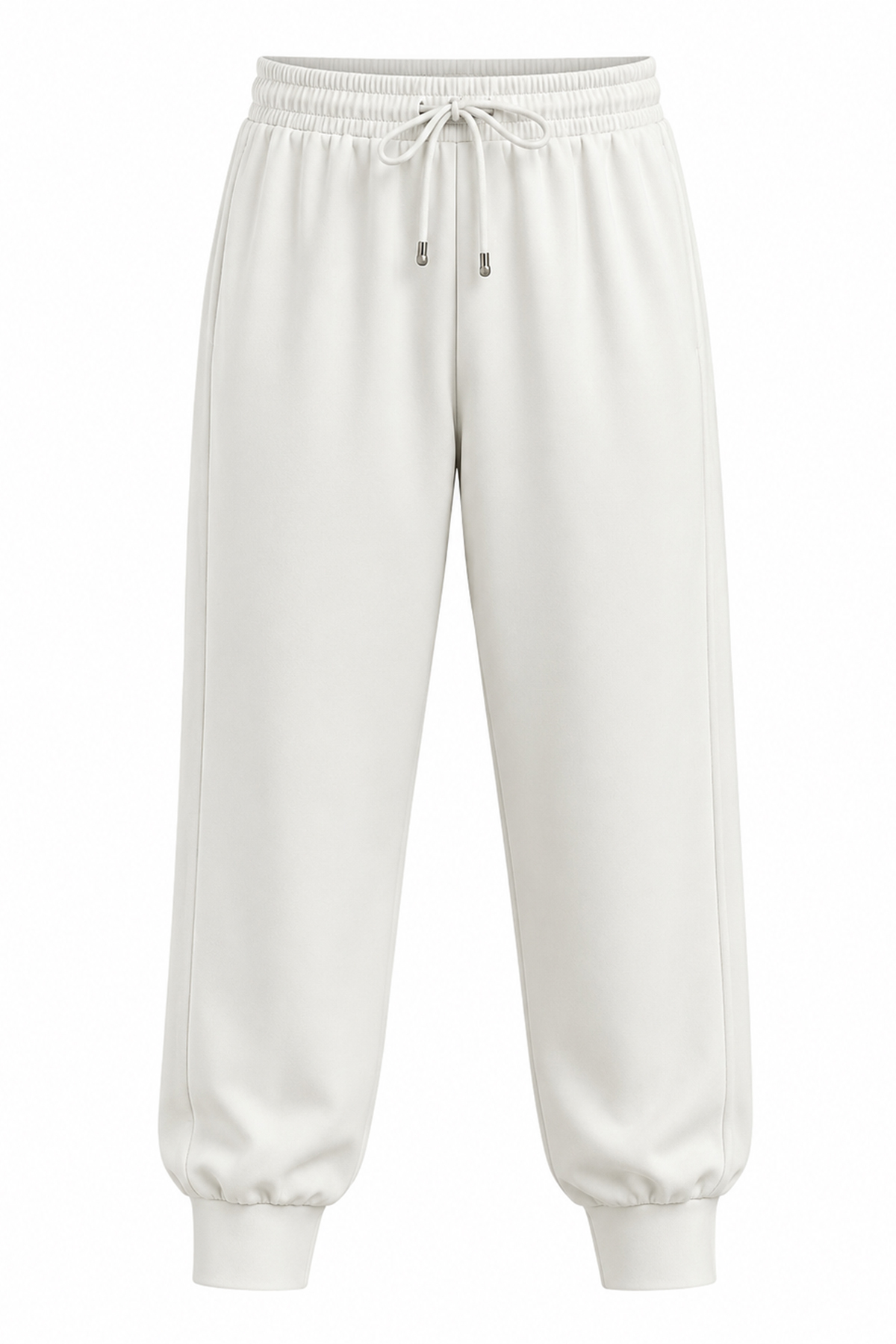 Sentez Ninova Elastic Cuffed Trousers 5597 White - Trendyol