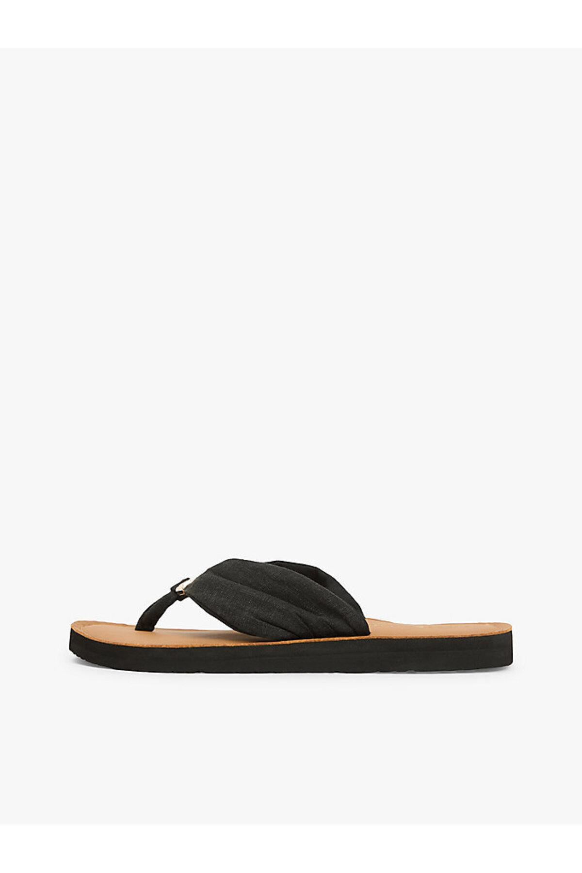 Tommy Hilfiger Kadın TH Footbed Summer Deri Sandalet görsel 7
