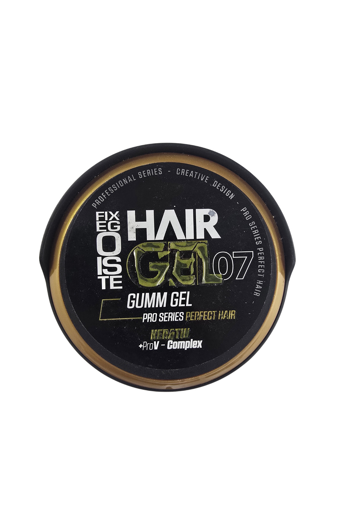 Hair Gel 07 Gumm Gel Saç Jölesi 500 ml - Keratin & ProV Complex Sakız Efektli Şekillendirici — fe0003 — تصویر 3 از 4