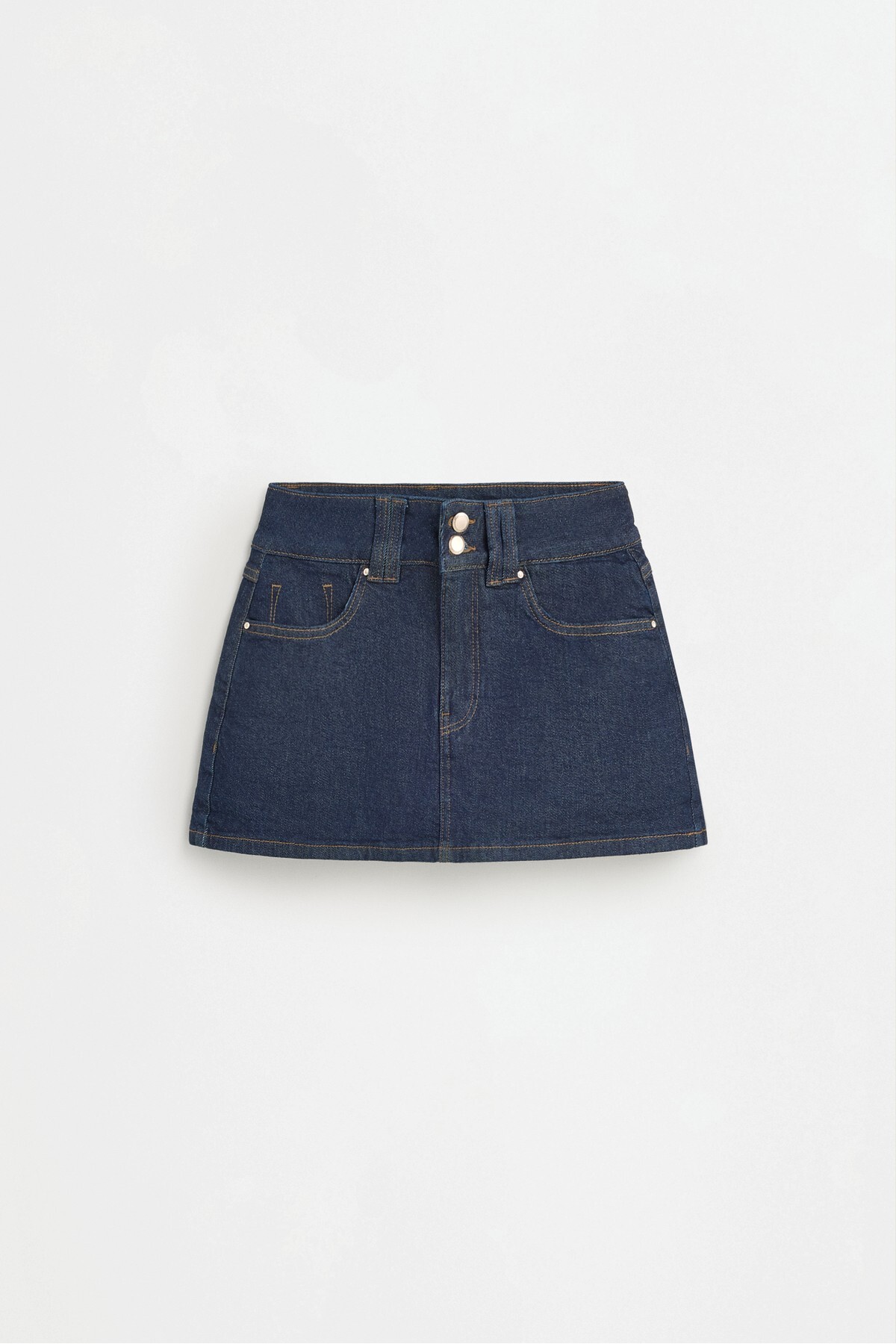 LEFTIES Denim şort etek görsel 6