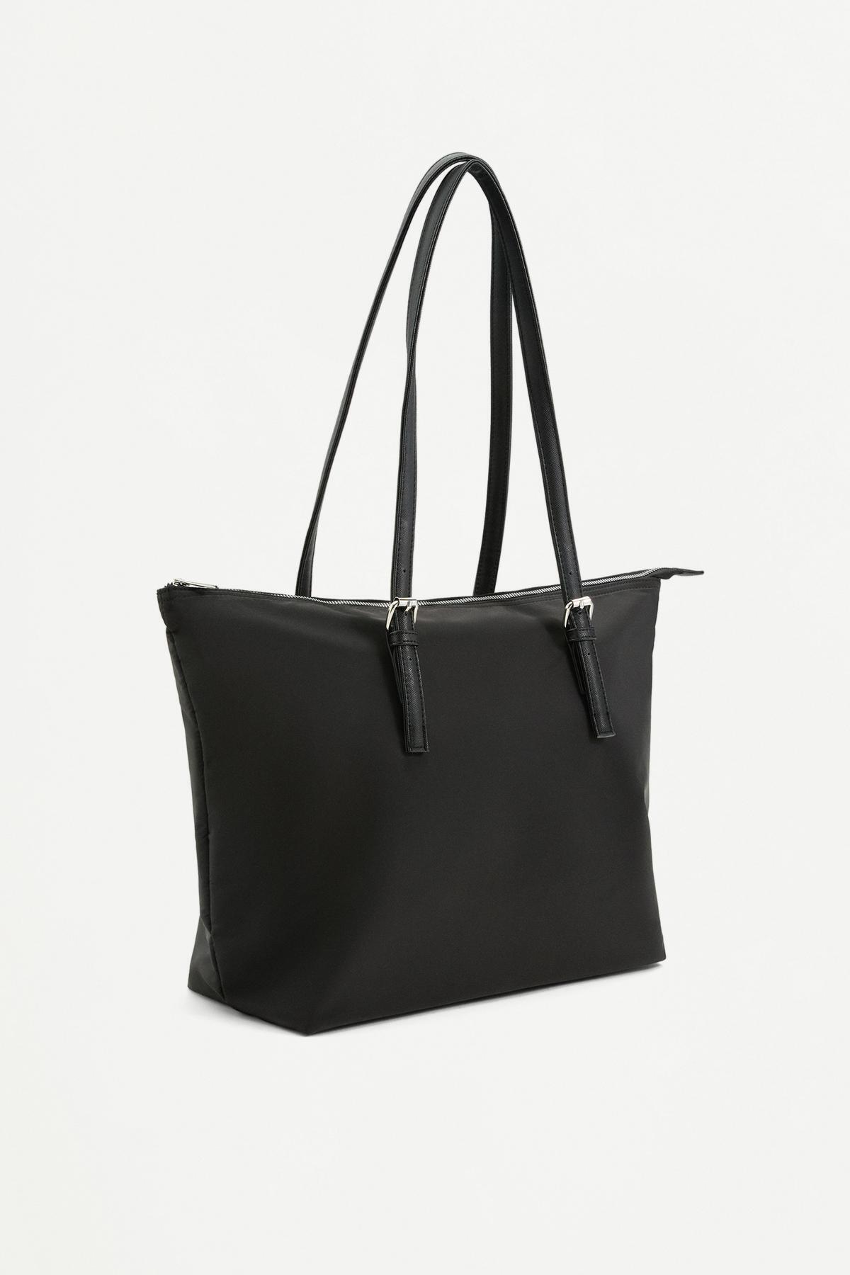 LEFTIES Naylon shopper çanta görsel 2