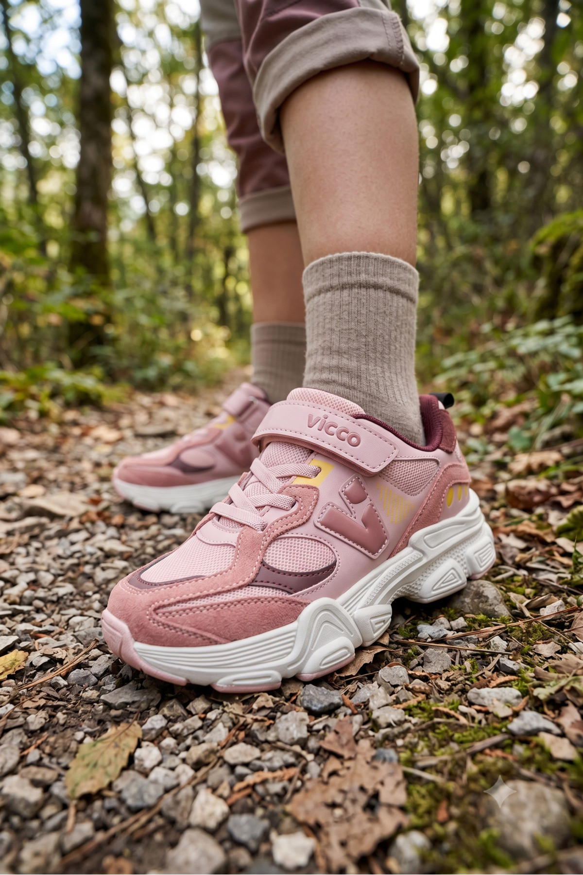 Vicco Ortopedik ve Hafif Kız-Erkek Unisex Çocuk Spor Ayakkabı