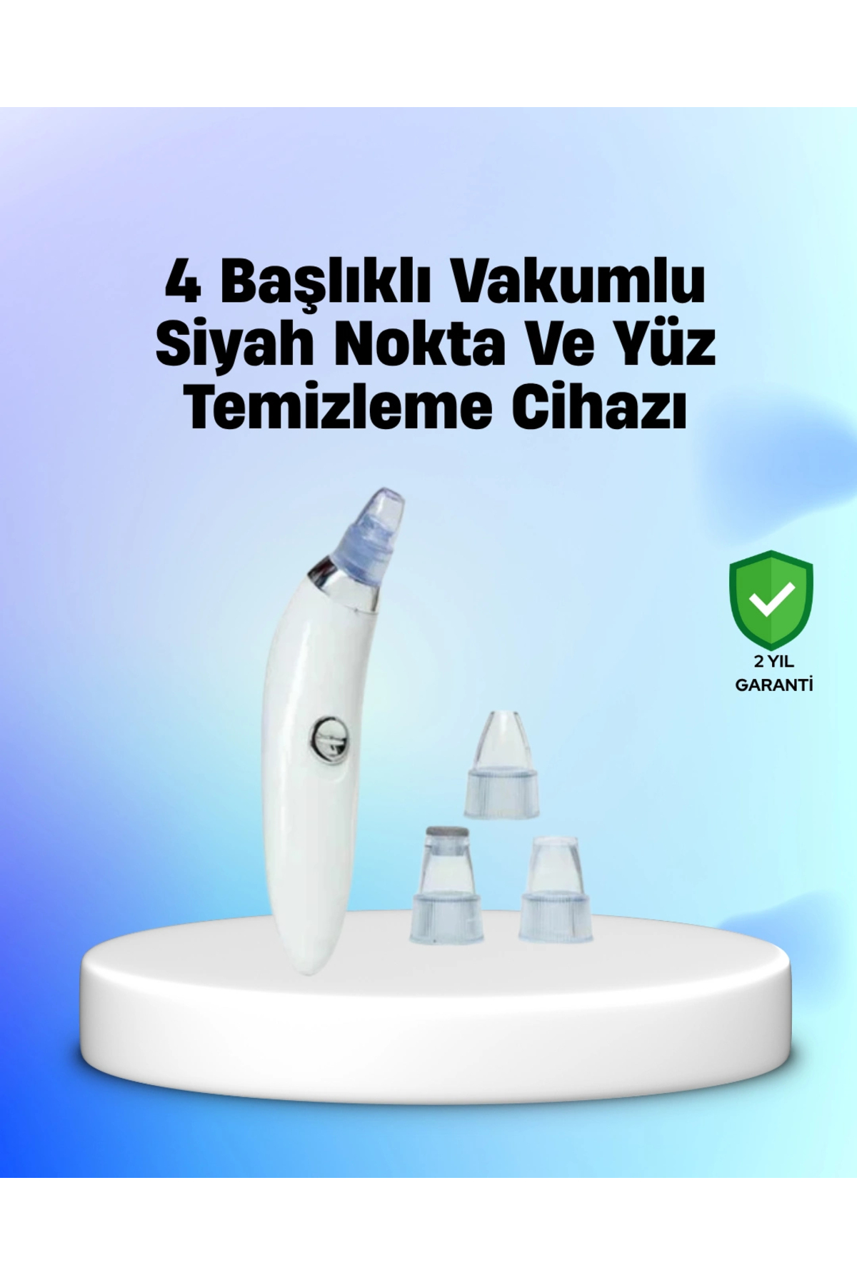 ARMÜZ Vakum Teknolojili Siyah Nokta Temizleyici Cihaz – 4 Farklı Başlık ve Derinlemesine Gözenek Temizliği — P131493S6923