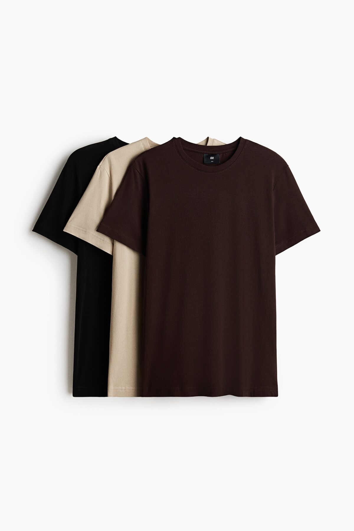 3'lü Slim Fit Tişört