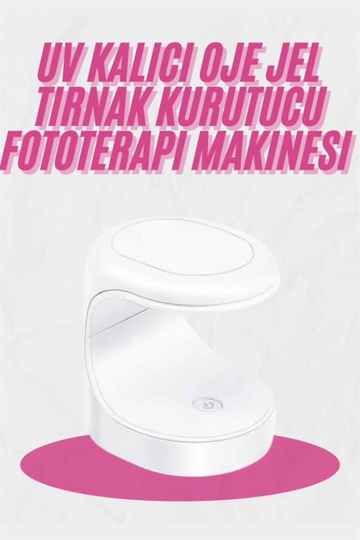 Kalıcı Oje Kurutucu Mini UV Işınlı Taşınabilir Hızlı ve Pratik Oje Kurutucu — 2FTAUUCZZZPROTEZTIRNAKKURUTMAAAA5-1 — تصویر 2 از 5