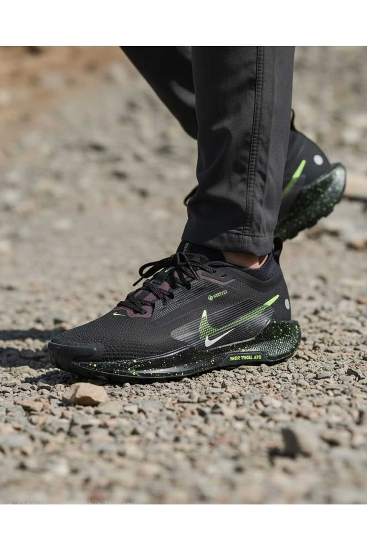 Pegasus Trail 5 GORE-TEX Su Geçirmez Erkek Koşu Ayakkabısı /DAR KALIP BİR NUMARA BÜYÜK ÖNERİLİR / (Blue Sport ) — خاکستری FQ . 09 . 08.GTX — تصویر 2 از 8