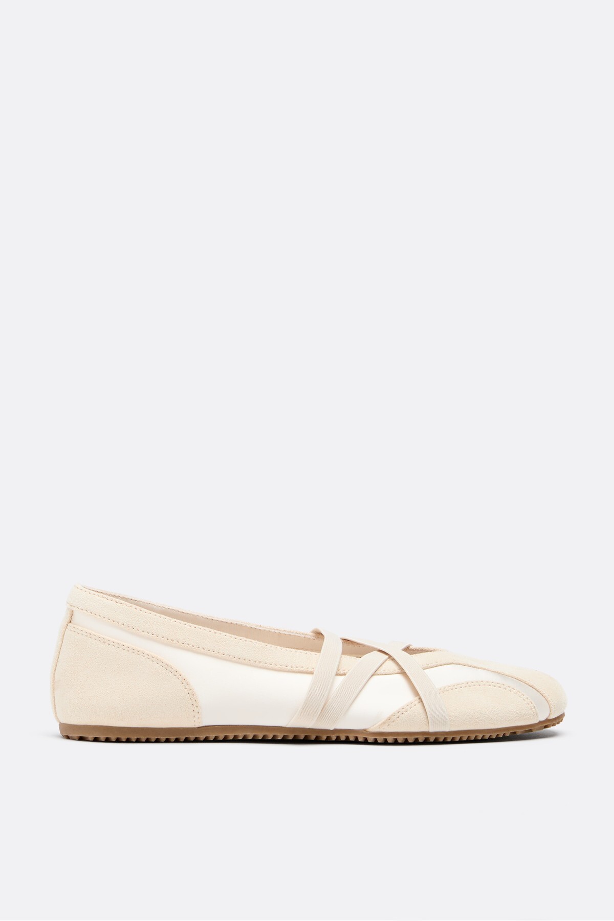 Stradivarius Çapraz bantlı sneaker babet
