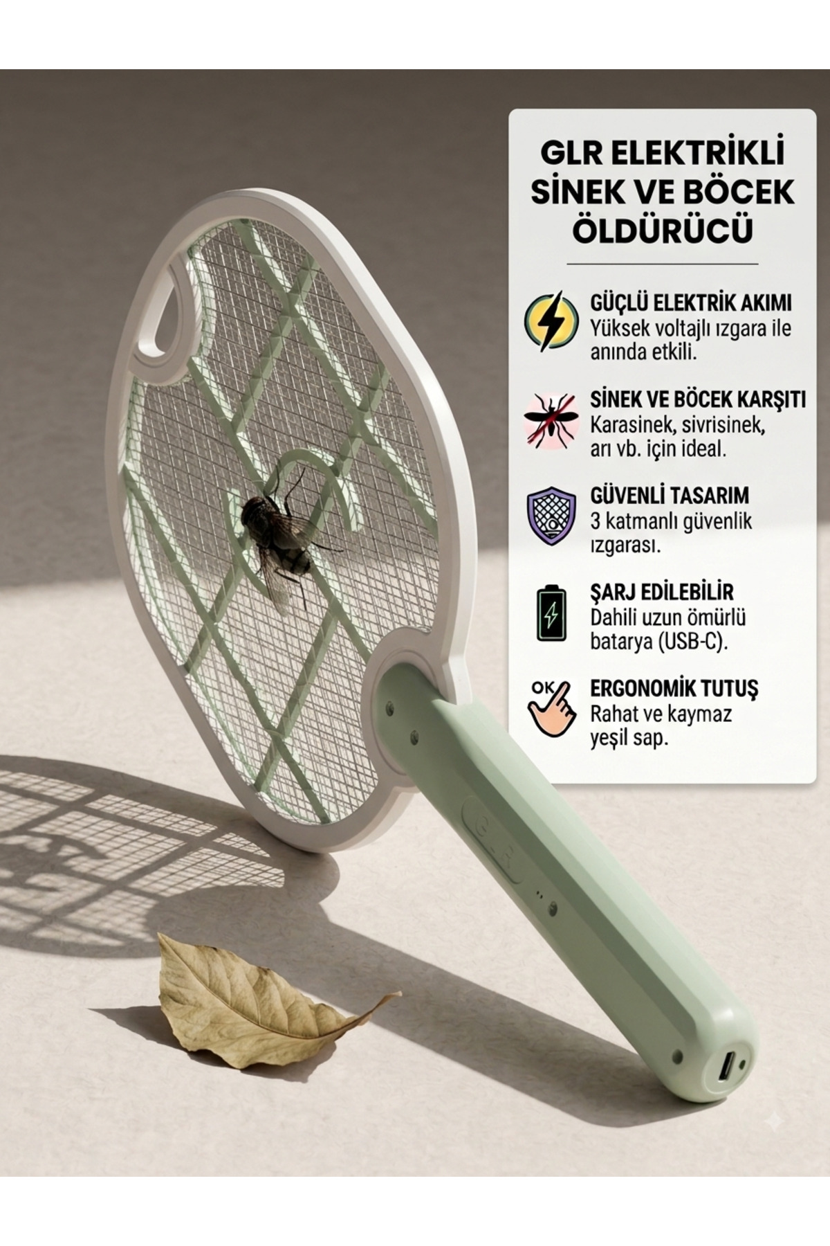 Taşınabilir sinek öldürücü