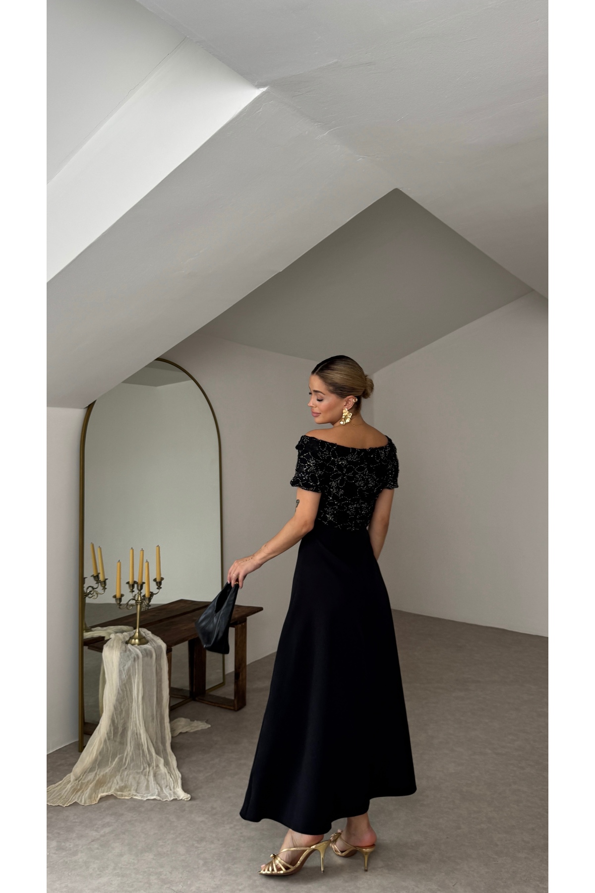 Nesil Premium Celine Elbise görsel 4