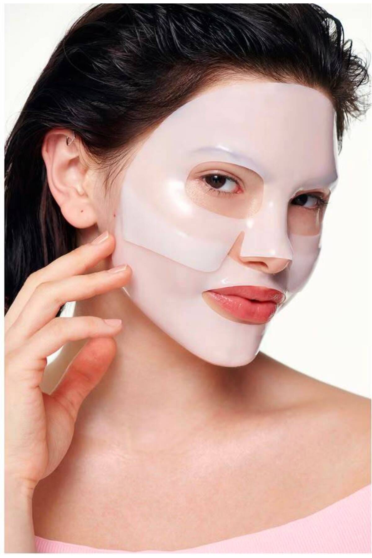 Bio Collagen Real Deep Mask 34 g – Kolajen Hidrojel Yüz Maskesi, Yoğun Nemlendirme, Gözenek ve Sıkılaştırıcı Bakım — BİODANCE TEKLİ — تصویر 5 از 6