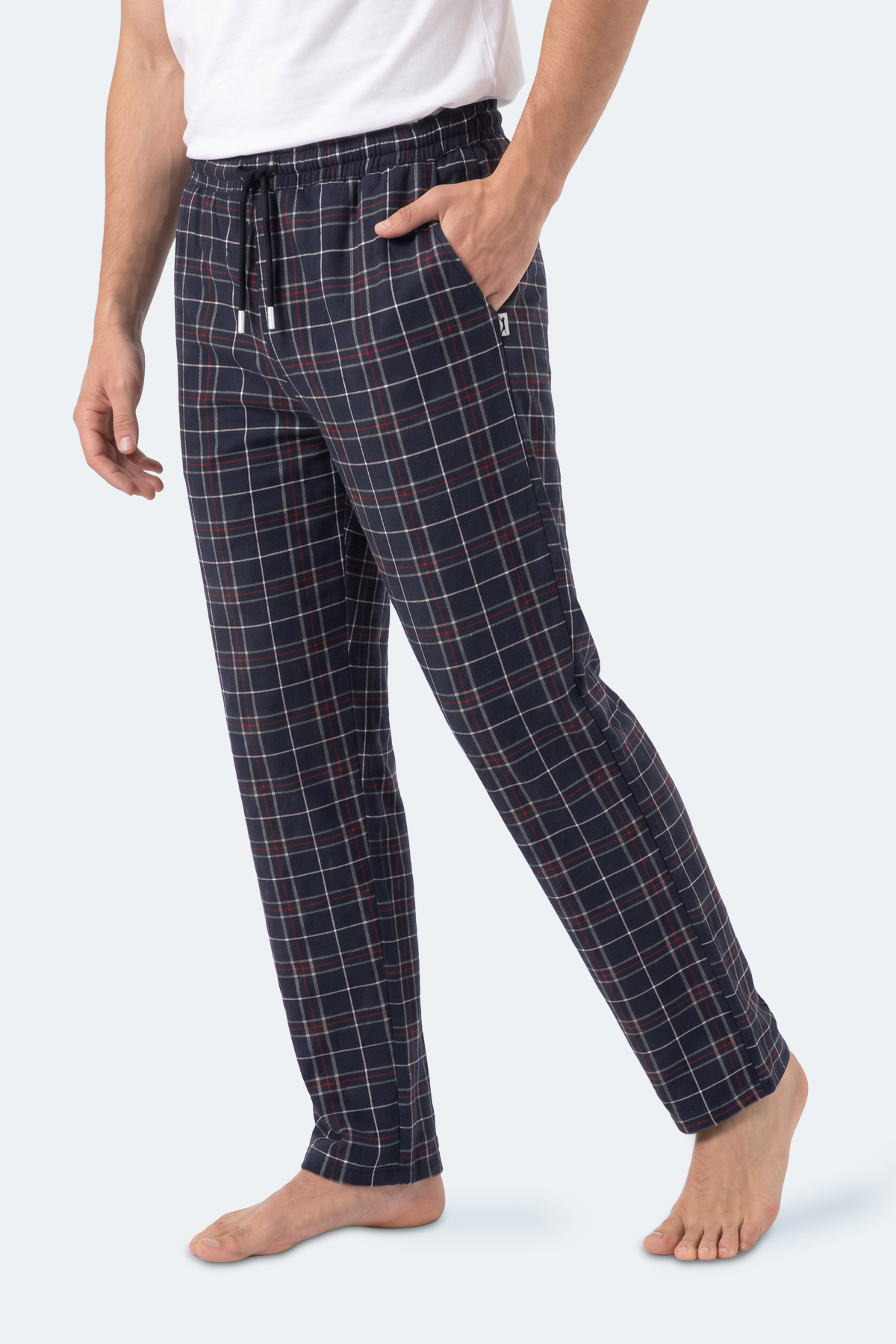 Slazenger NIGHT Erkek Lacivert Pijama görsel 4