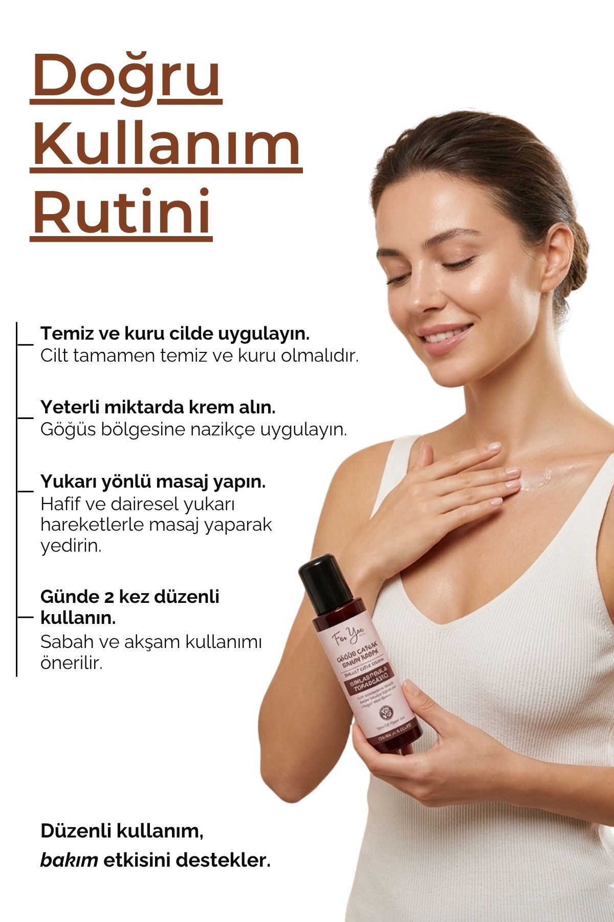 Göğüs Çatlak & Sıkılaştırıcı Bakım Kremi, Toparlayıcı Etkili Çatlak Kremi 100 ml — sıkılascatlak — تصویر 6 از 8