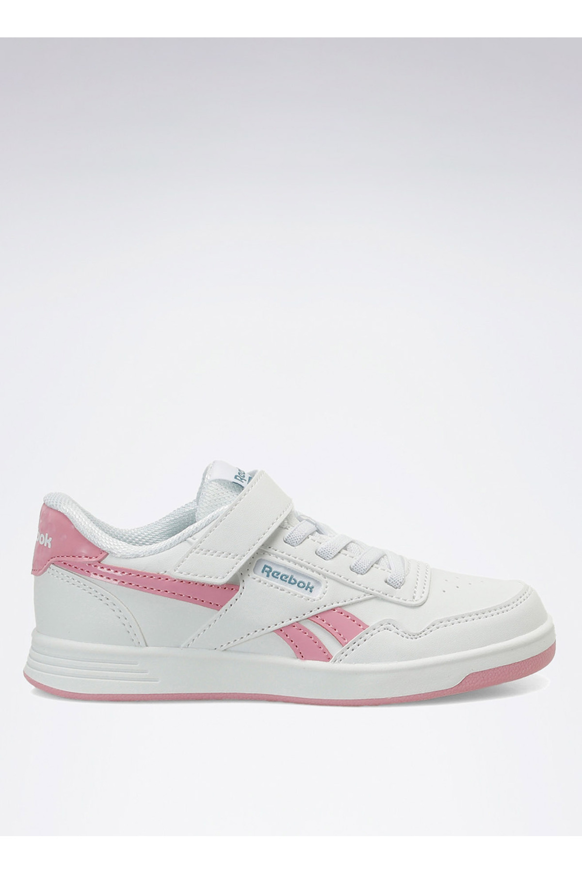 Reebok White Girls' Walking Shoes 102277706-Court Advance Elastic Lac