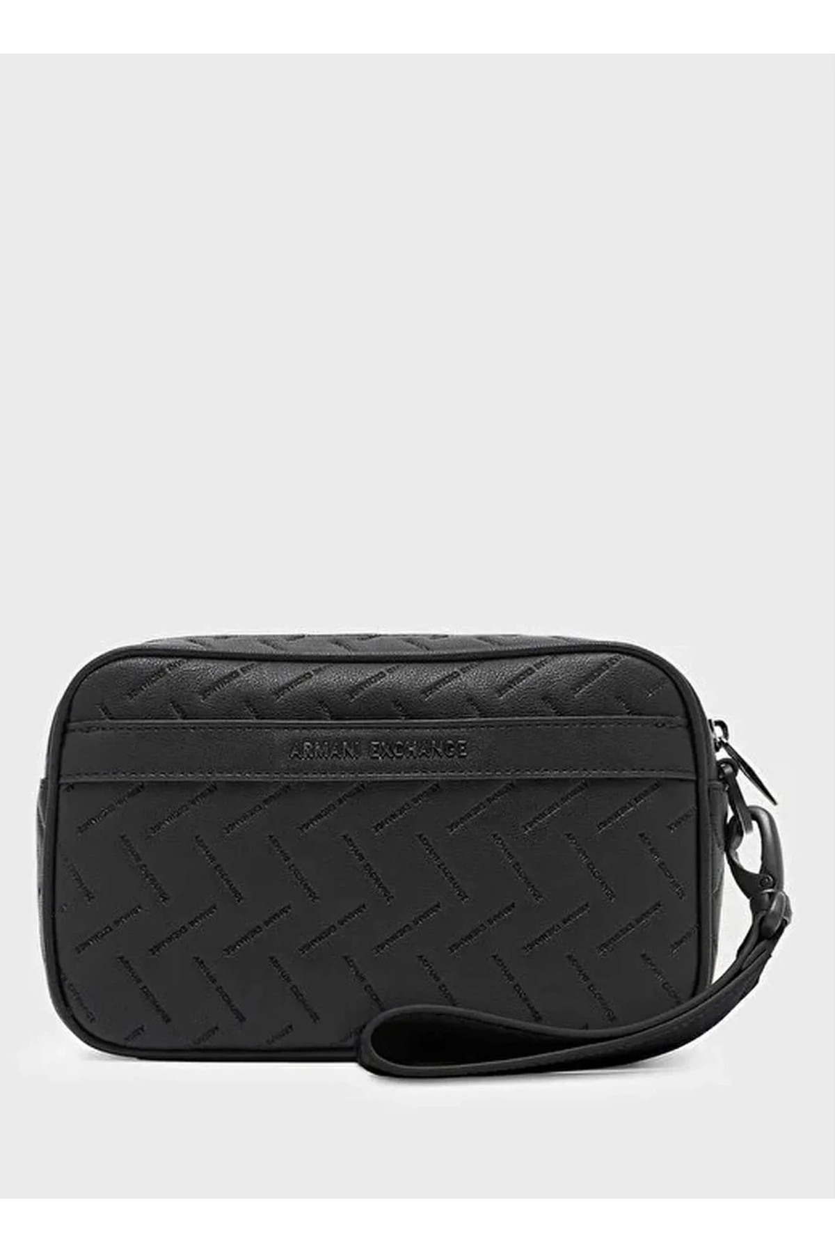 کیف اصلاح مردانه مشکی - خاکی XM002652 آرمانی اکسچنج کیف دستی Armani Exchange