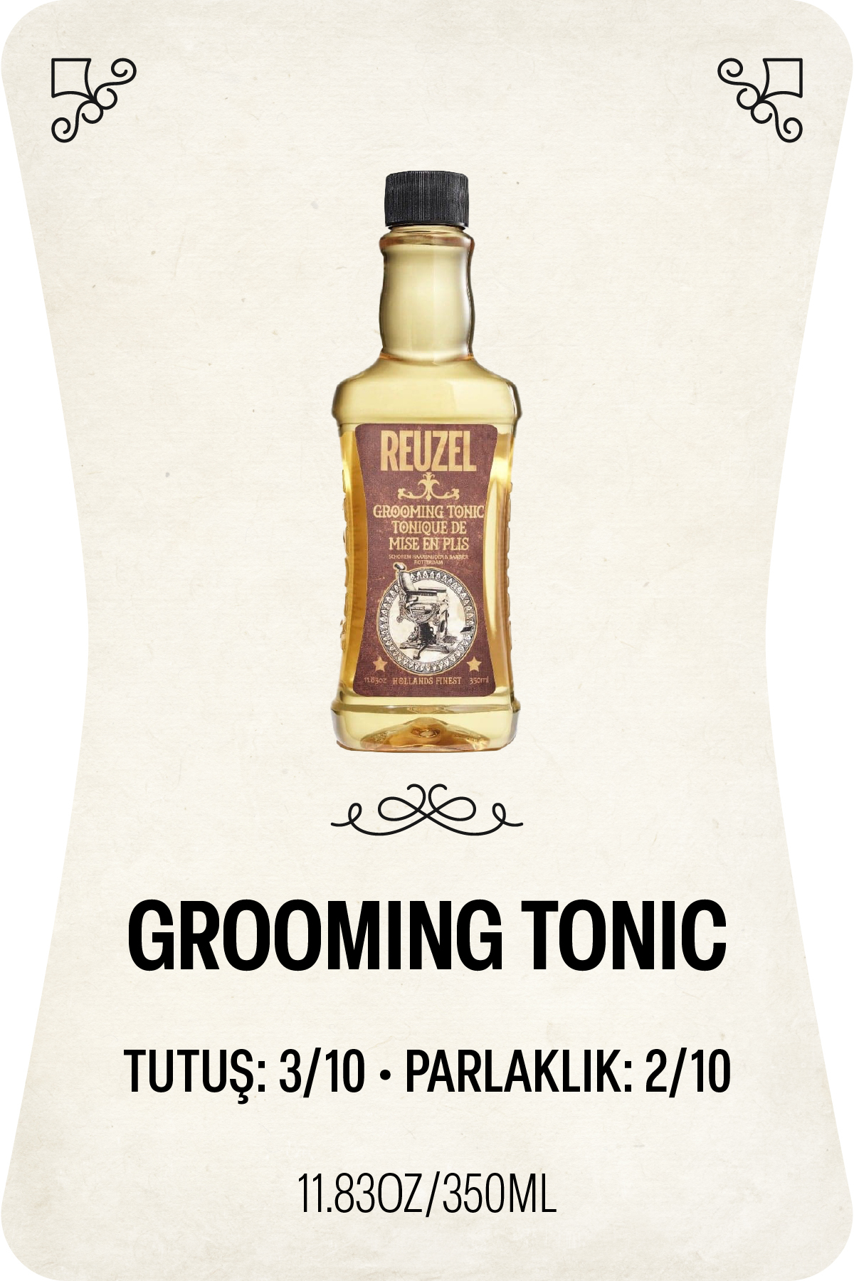 Reuzel Grooming Tonic Erkekler için Saç Bakım Toniği 350ML — grooming-tonic-350-ml-reu016