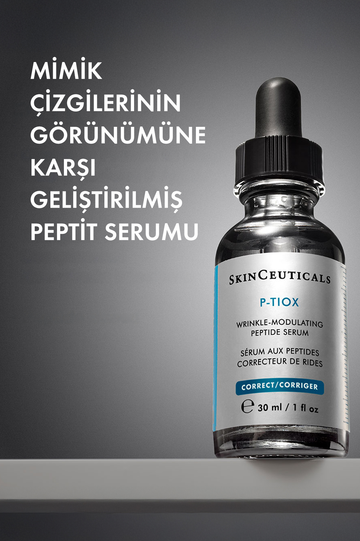 P-tiox  İnce Çizgi ve Yaşlanma Karşıtı Peptit Serum 30ml — 3337875898485 — تصویر 5 از 9