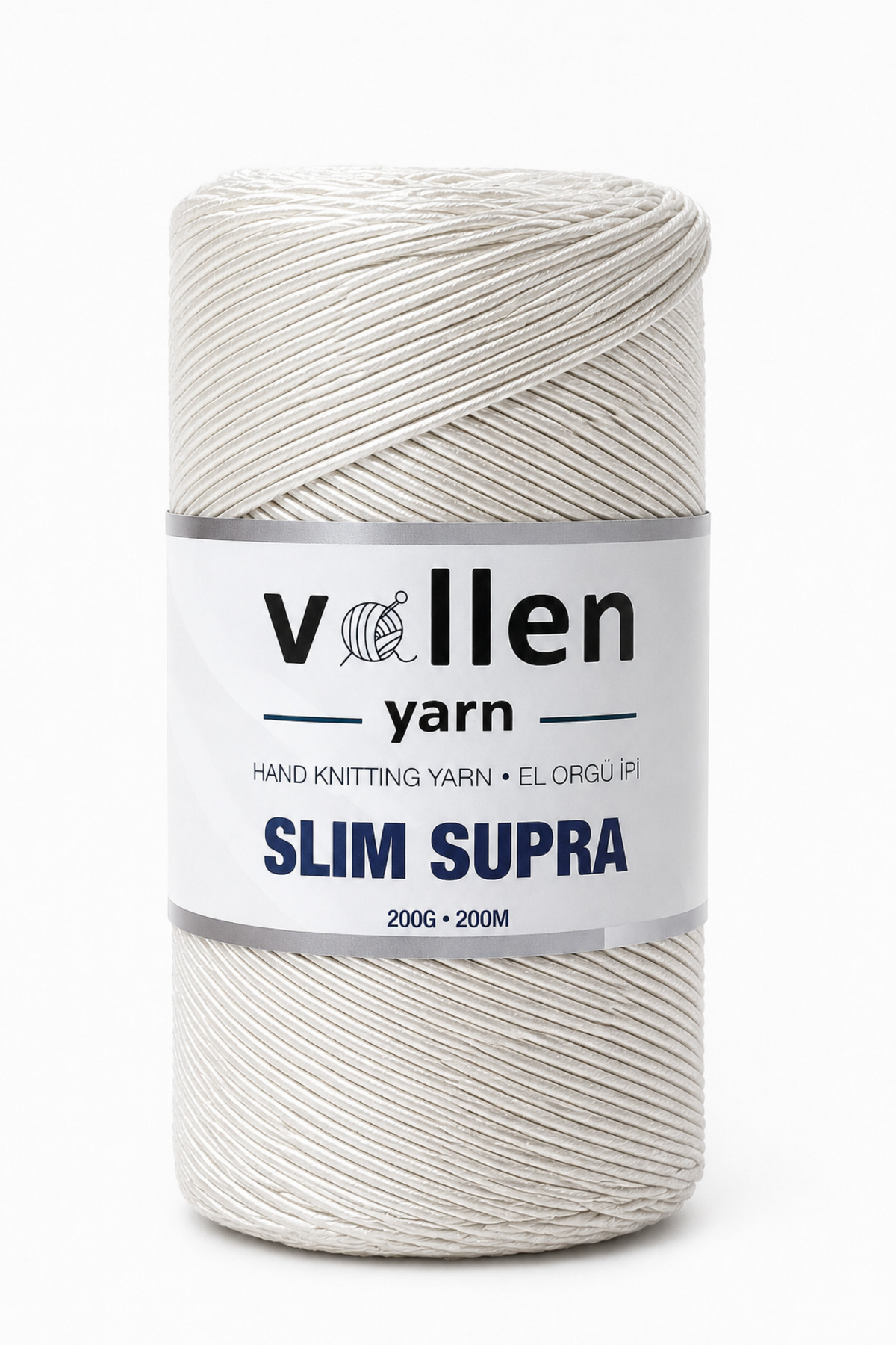 Slim Supra 200 Gr Waxed Polyester Rope – Bag Rope, Runner Rope, Bracelet Rope, Pase Rope –Ecru