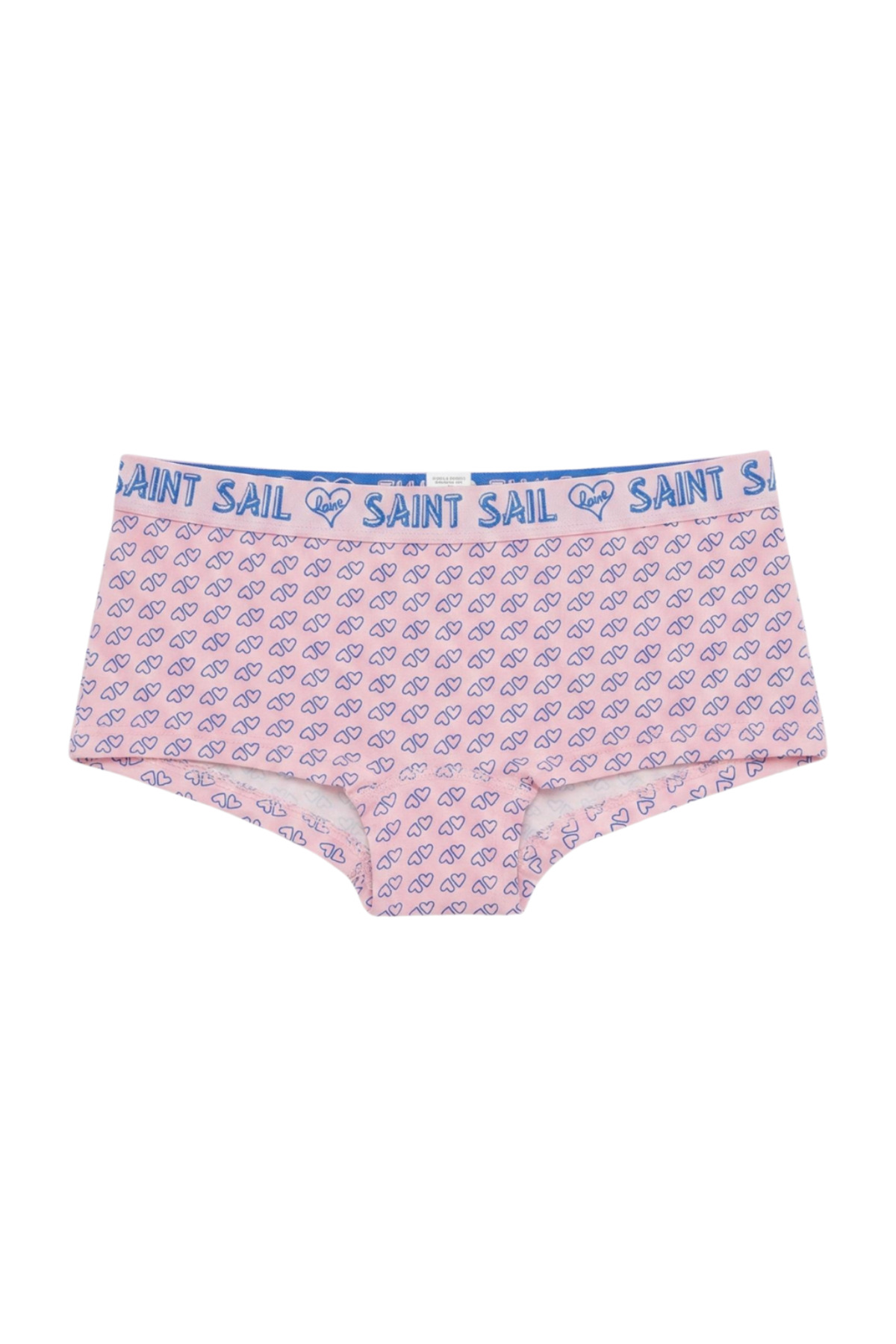 Dear Combination Powder Pink "Modern Heart" Patterned Women's Boxer