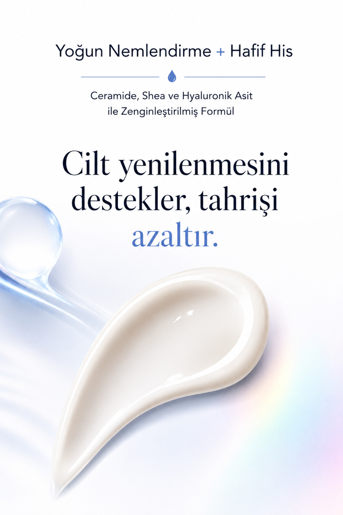 Yoğun Nemlendirici El Bakım Kremi - Hyaluronik Asit, Ceramide, Shea — تصویر 3 از 9