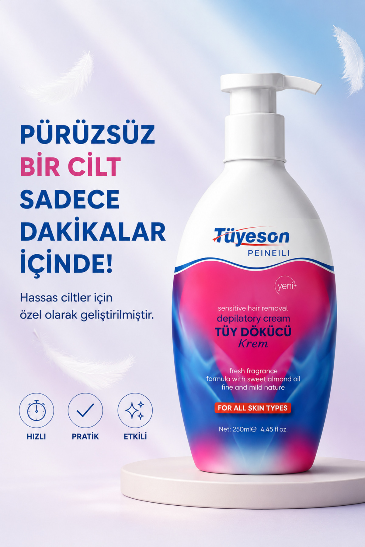 Tüy Dökücü Krem — PEITOP-CRM-LZR75 — تصویر 2 از 8