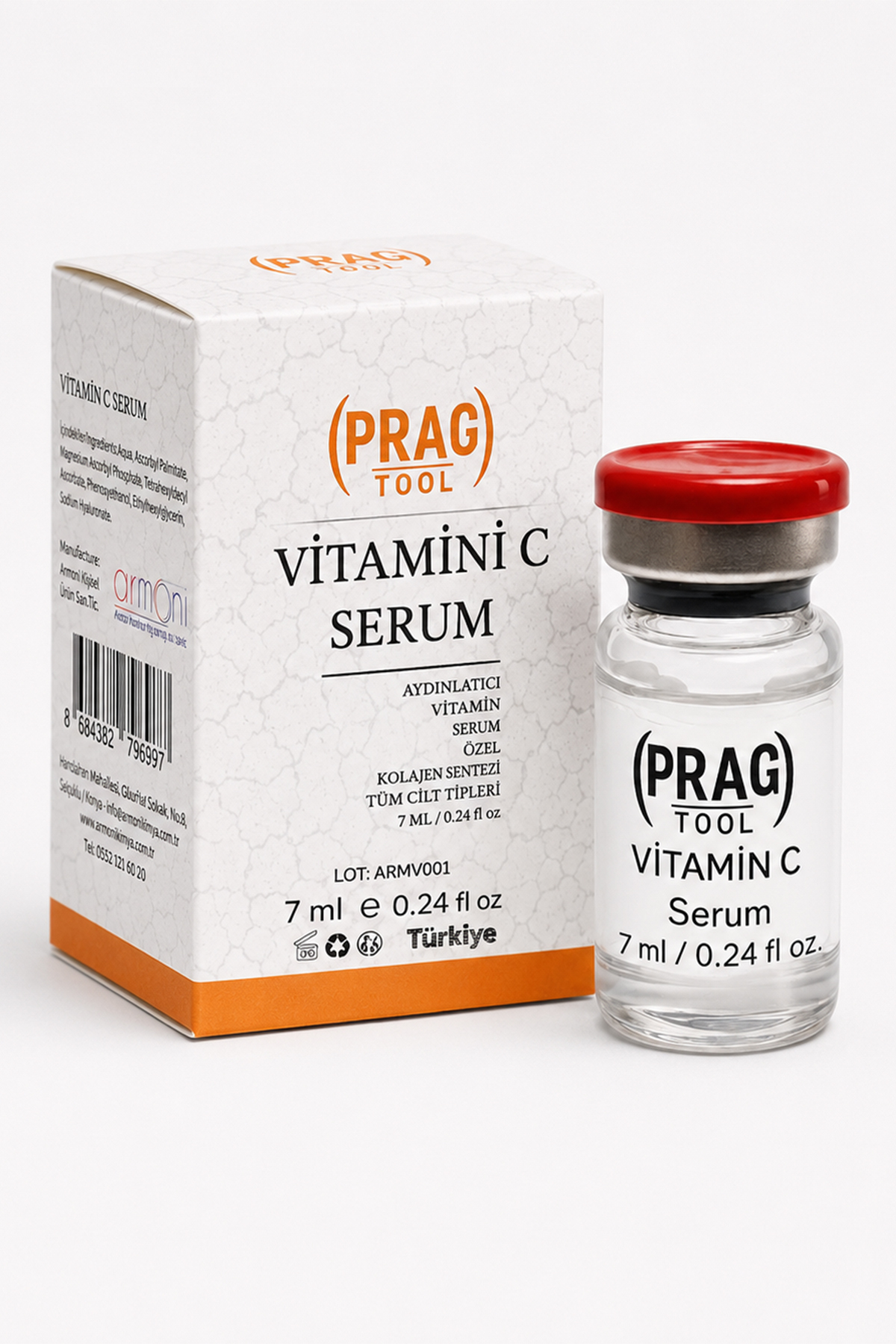 3 SET Prac Tool Somon Dna + C Vitamin + Spot Leke Dermapen Serum 7ml dermapen dermaroller serum 3 lü set — 3luarmpractoolsomondna7ml — تصویر 4 از 4